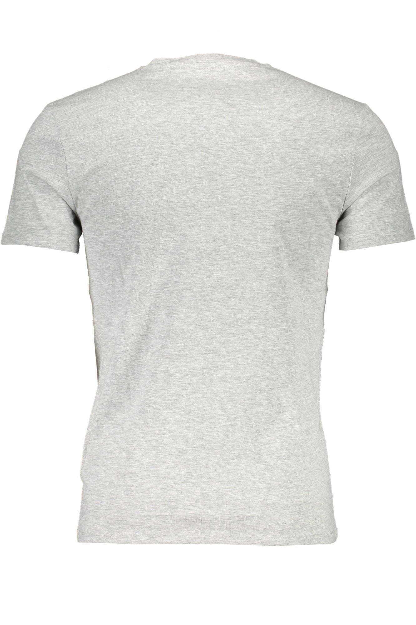 Guess Jeans Gray Cotton Men T-Shirt - Arichezz.store