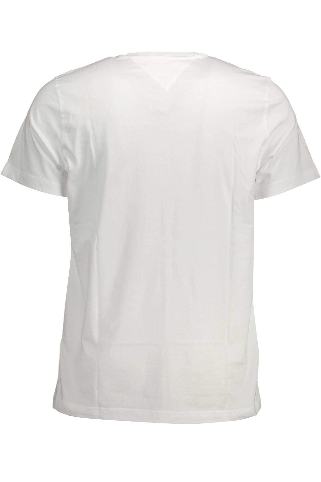 Tommy Hilfiger White Cotton Men TShirt - Arichezz.store