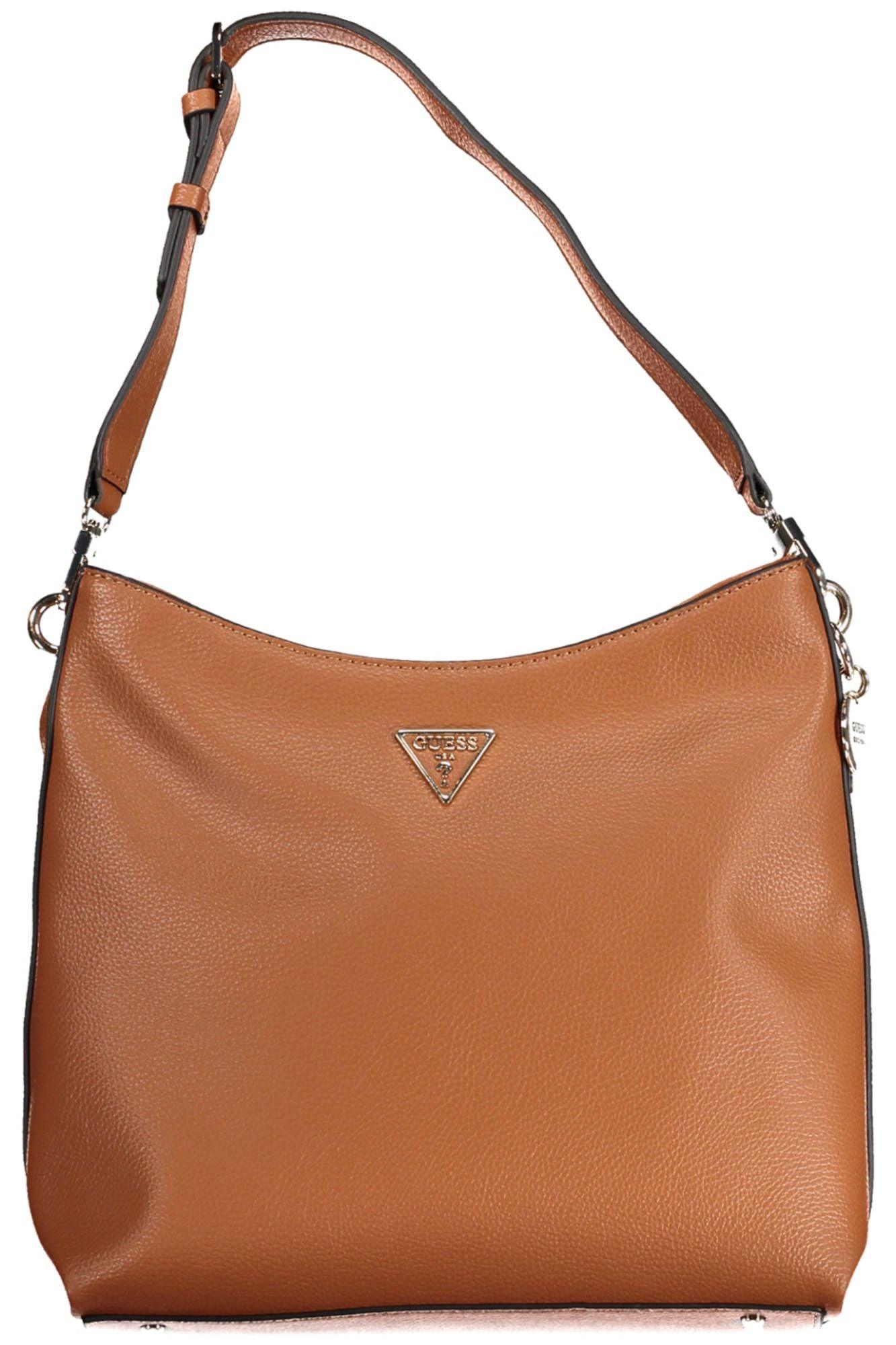 Guess Jeans Brown Polyethylene Women Handbag - Arichezz.store