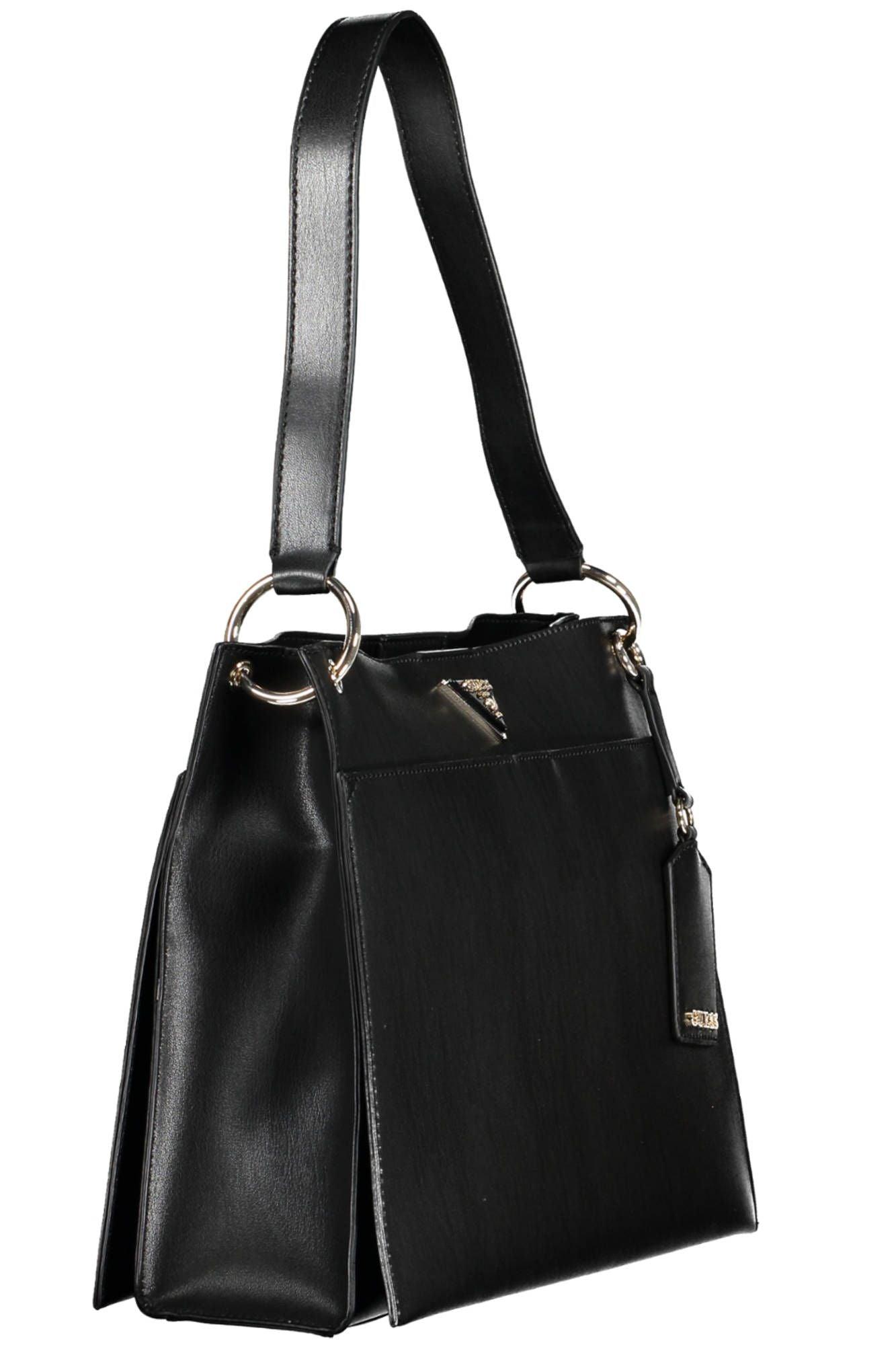 Guess Jeans Black Polyethylene Women Handbag - Arichezz.store