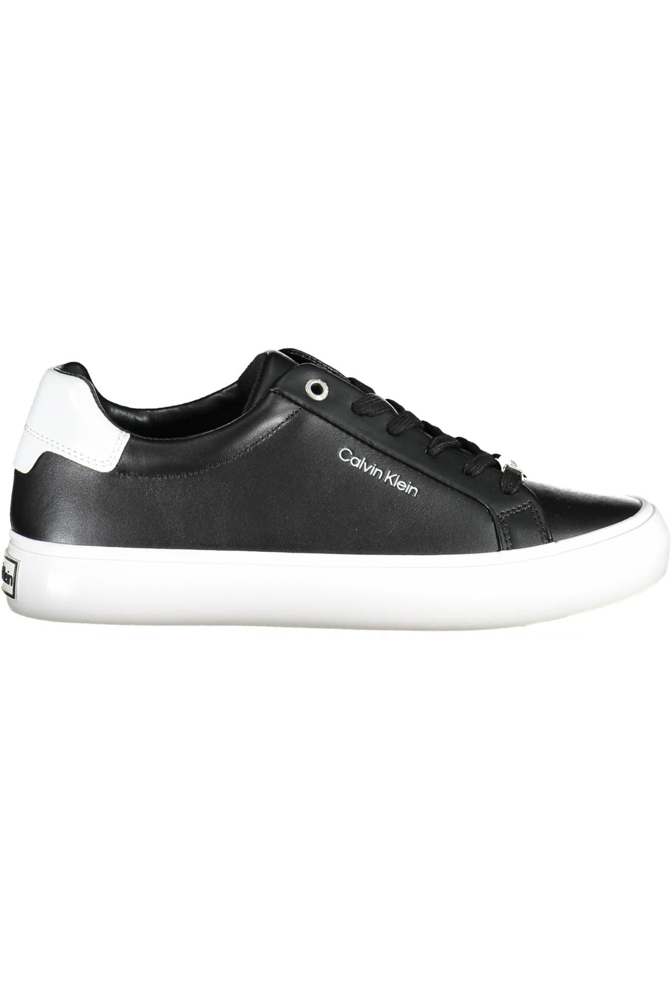 Calvin Klein Black Leather Women Sneaker - Arichezz.store