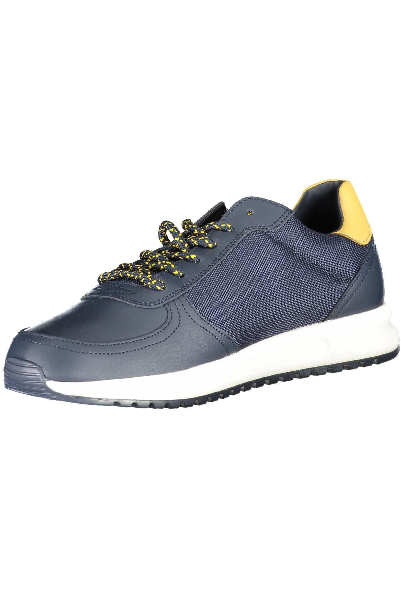 Tommy Hilfiger Blue Synthetic Men’s Sneakers - Arichezz.store