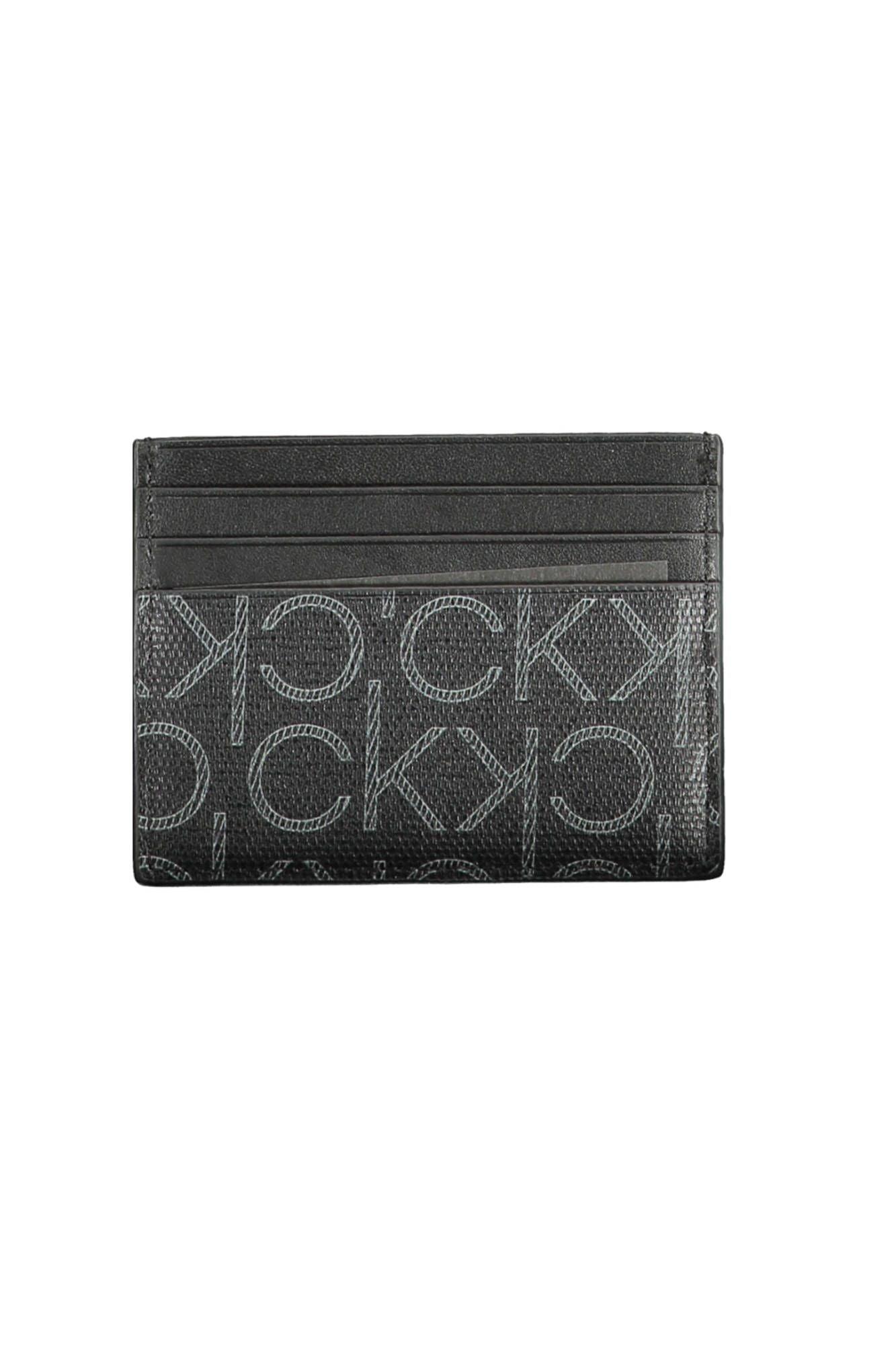 Calvin Klein Black Polyethylene Men Wallet - Arichezz.store