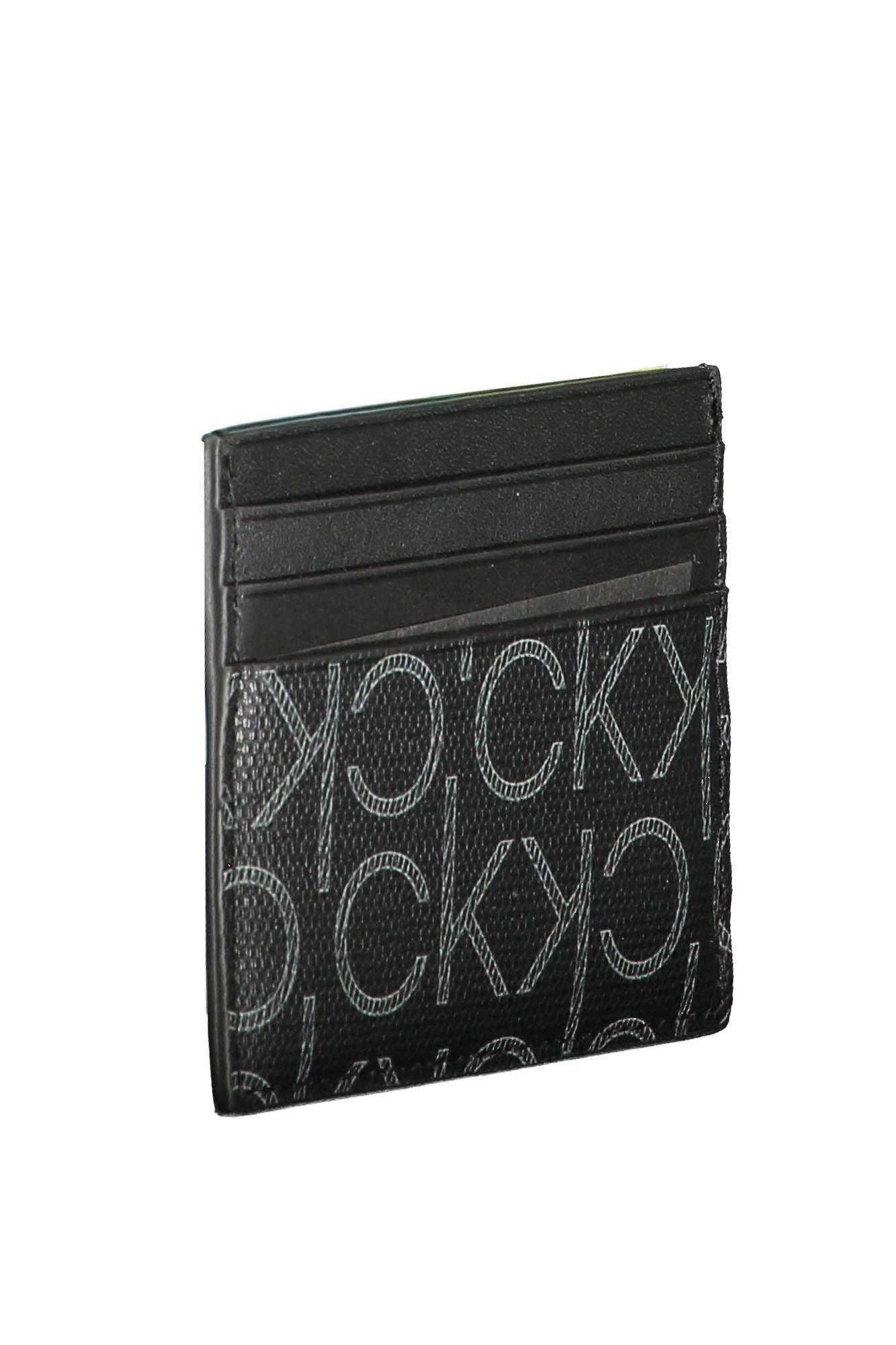 Calvin Klein Black Polyethylene Men Wallet - Arichezz.store