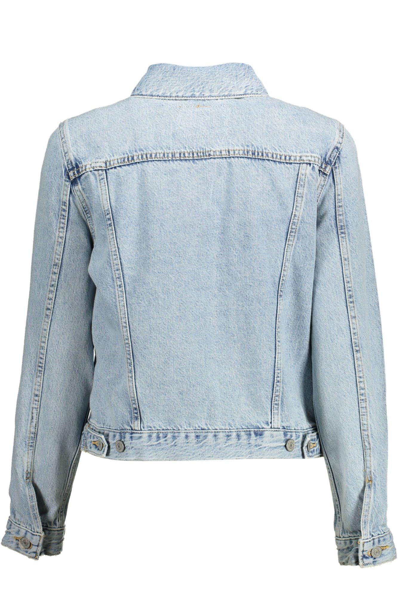 Levi's Light Blue Cotton Women Jacket - Arichezz.store