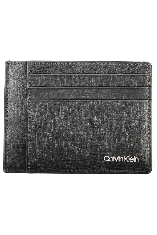 Calvin Klein Black Polyester Men's Wallet - Arichezz.store