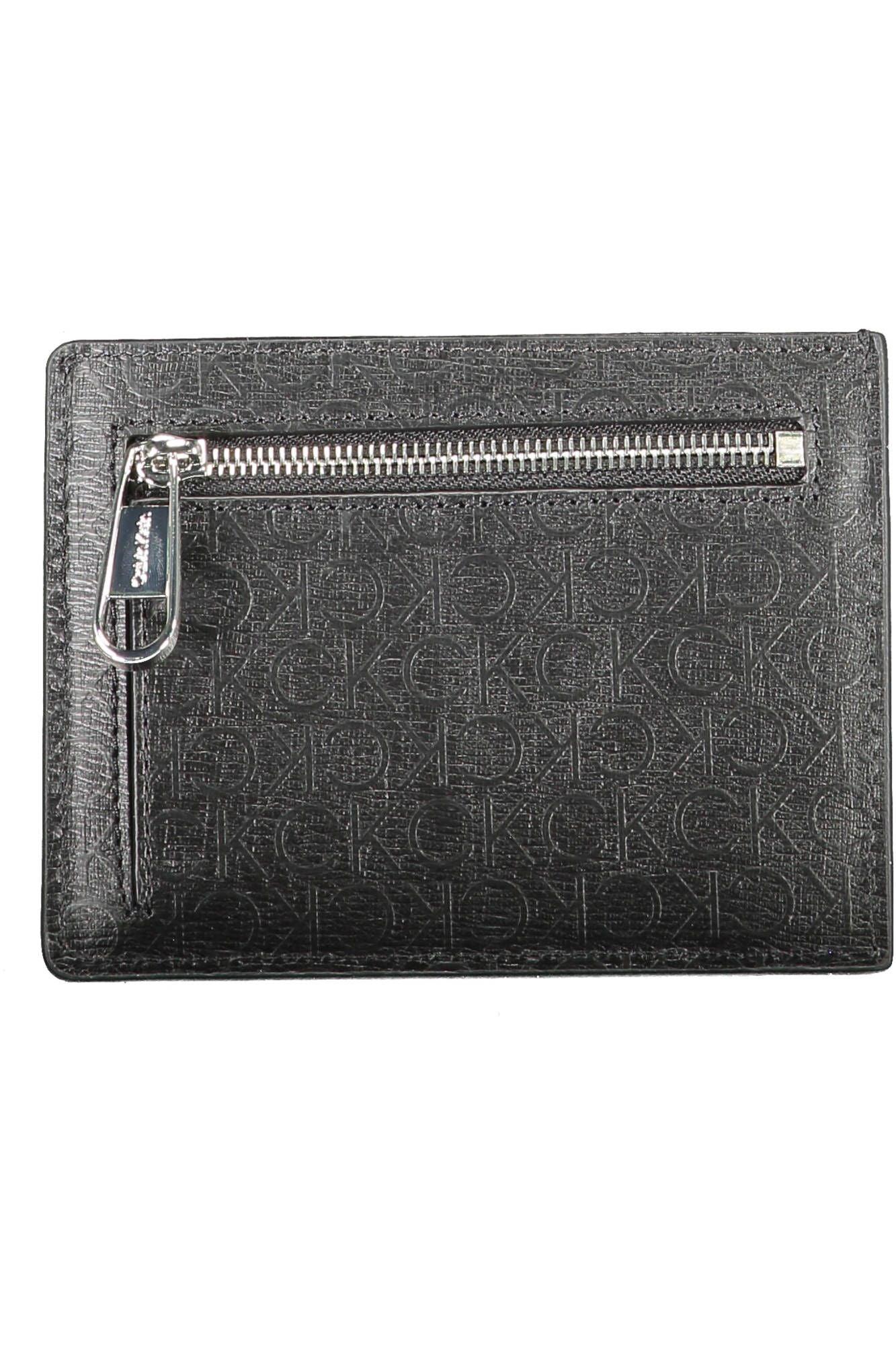 Calvin Klein Black Polyester Men's Wallet - Arichezz.store