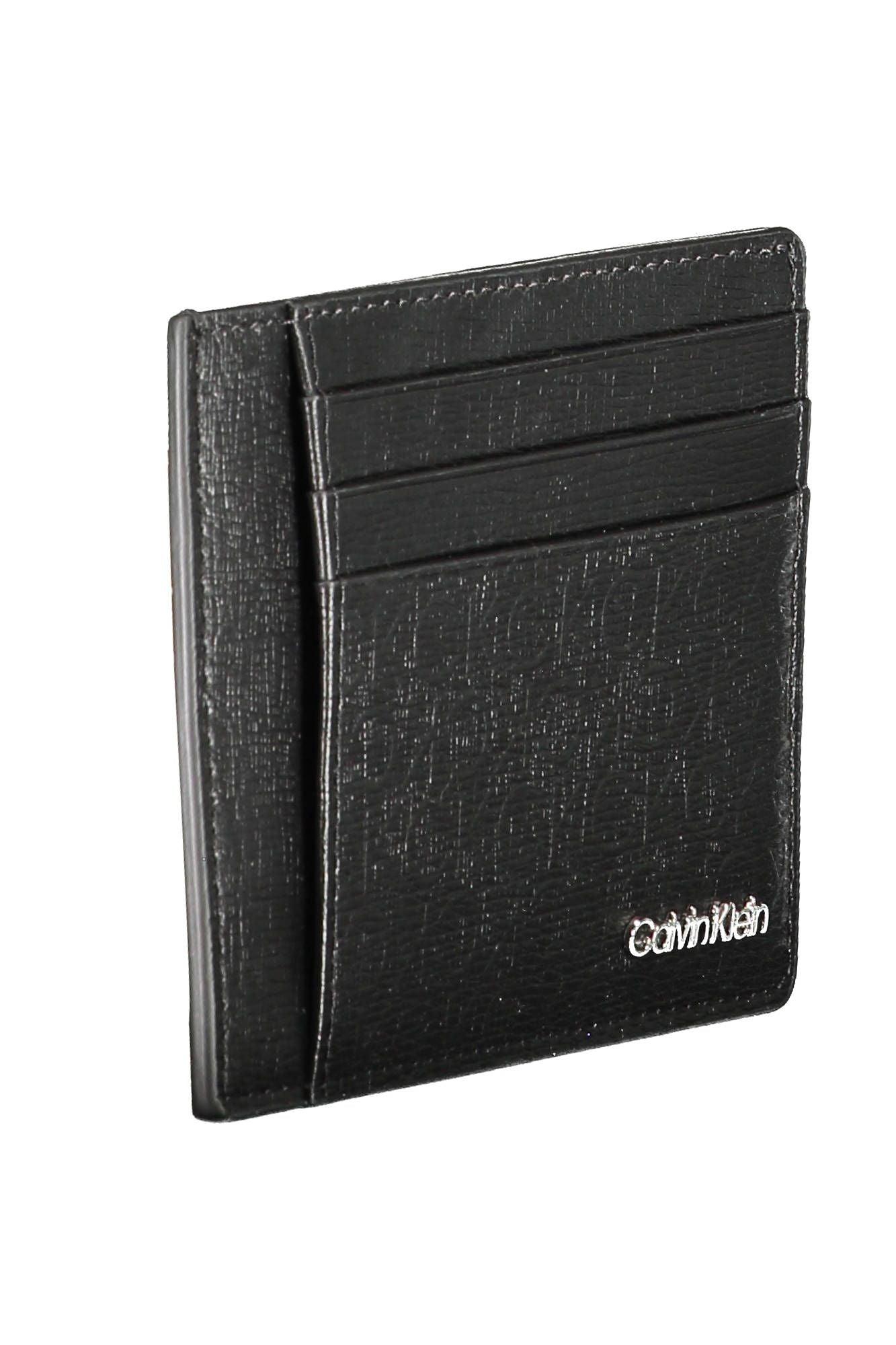 Calvin Klein Black Polyester Men's Wallet - Arichezz.store