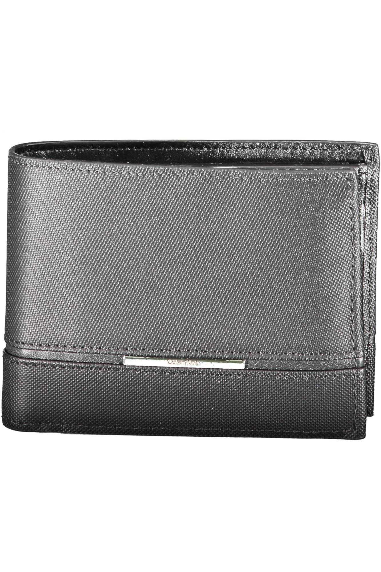 Calvin Klein Black Leather Men Wallet - Arichezz.store