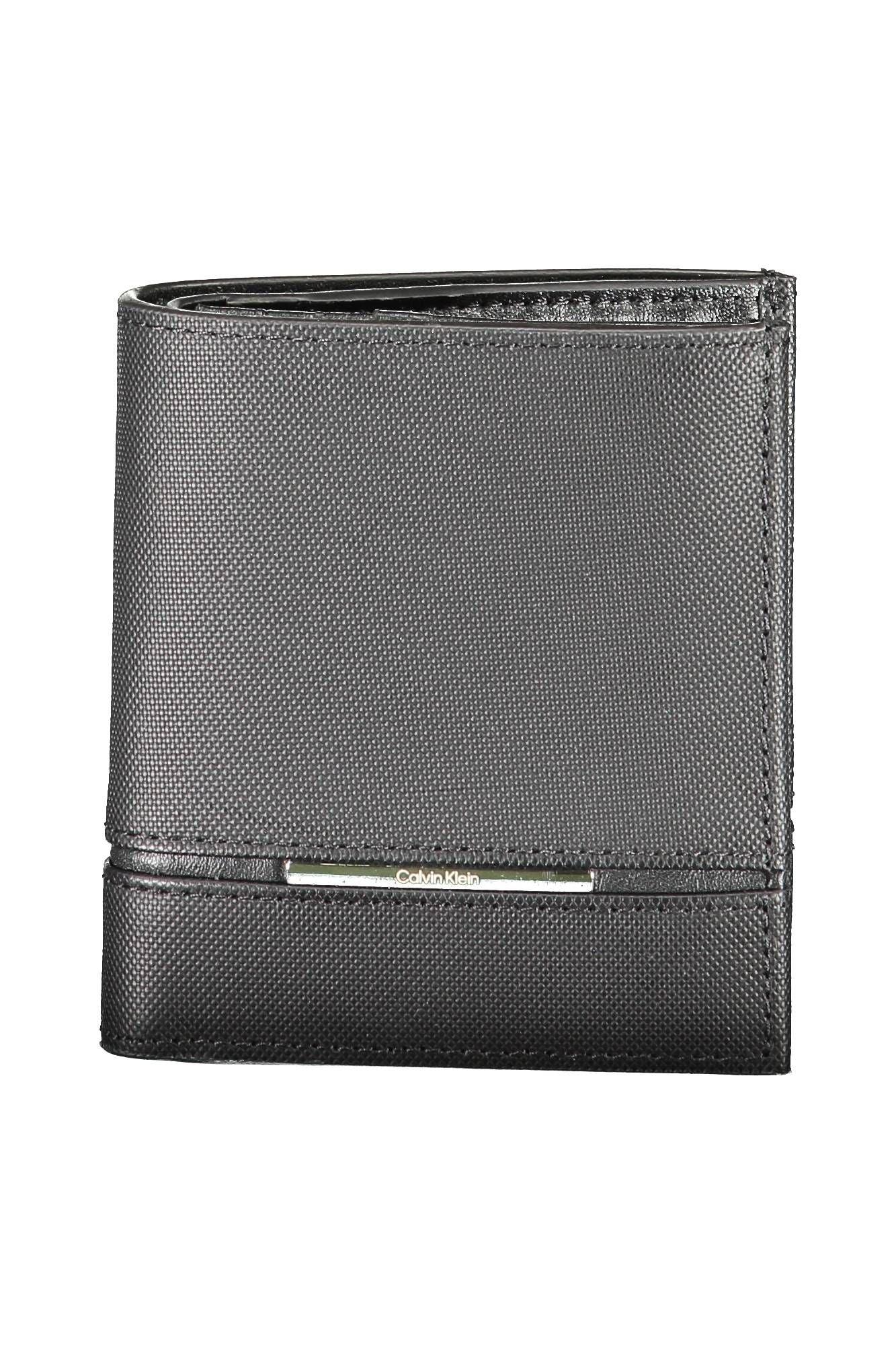 Calvin Klein Black Leather Wallet for Men - Arichezz.store