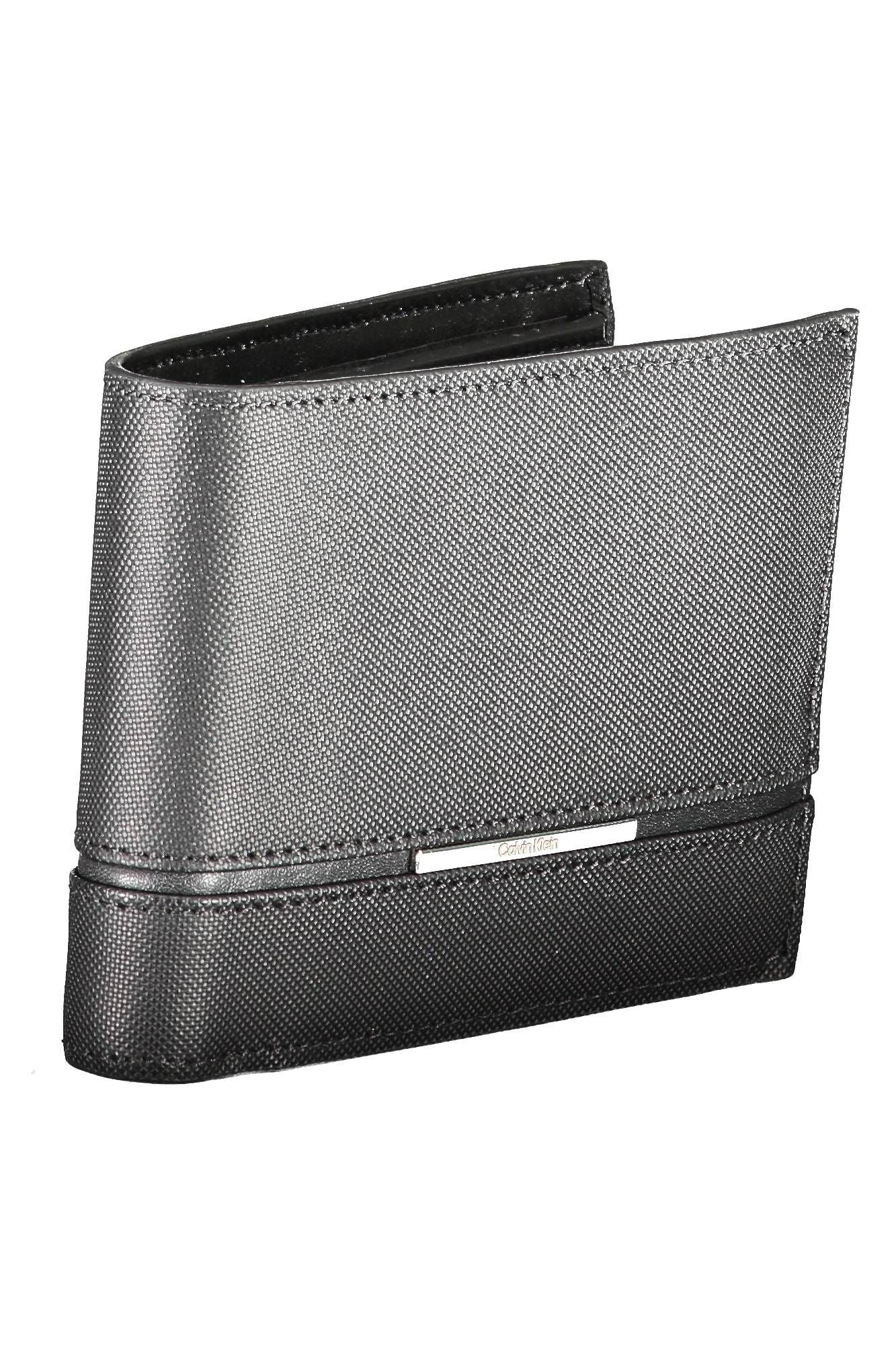 Calvin Klein Black Leather Men Wallet - Arichezz.store