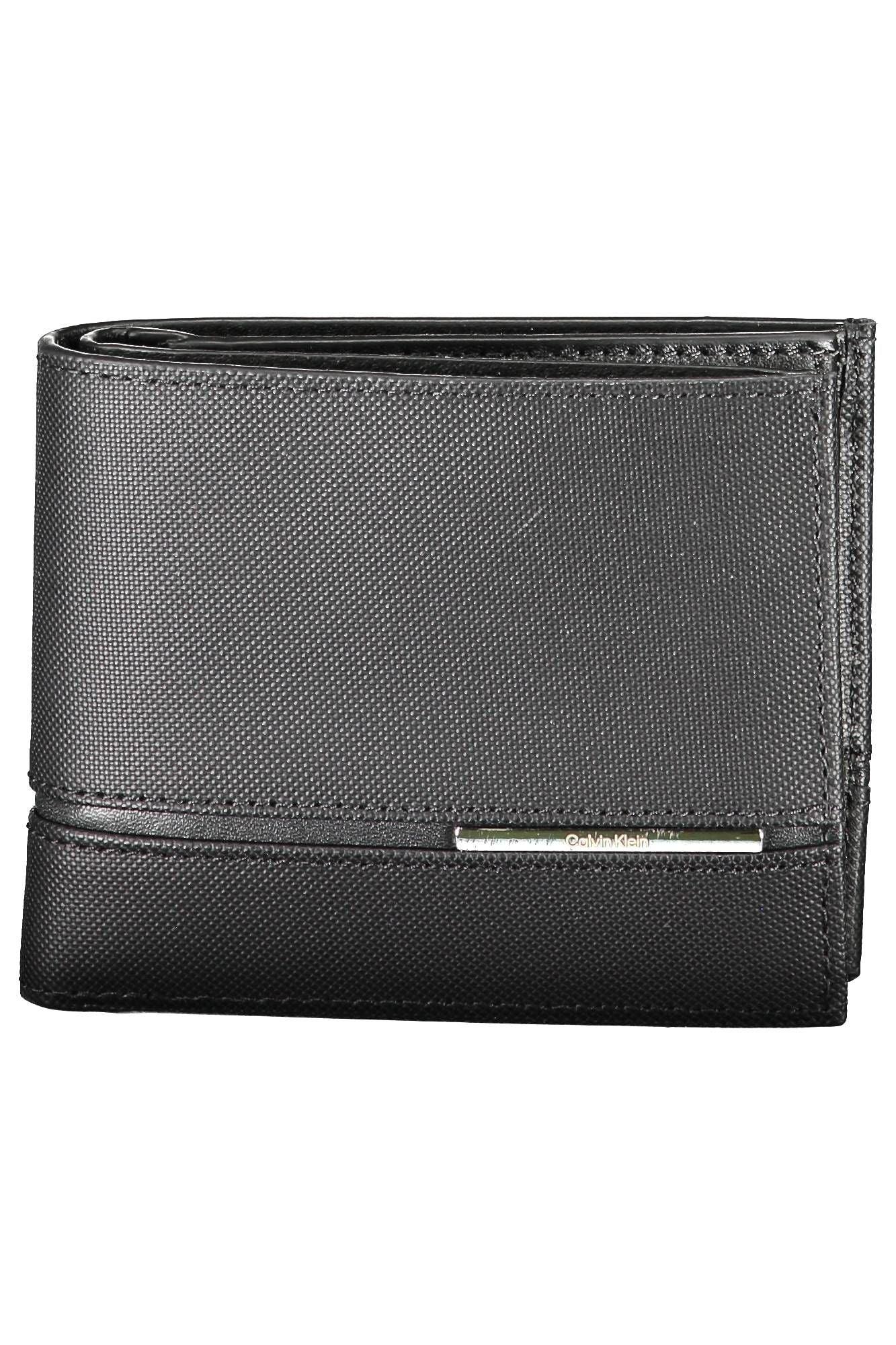 Calvin Klein Black Leather Men Wallet - Arichezz.store