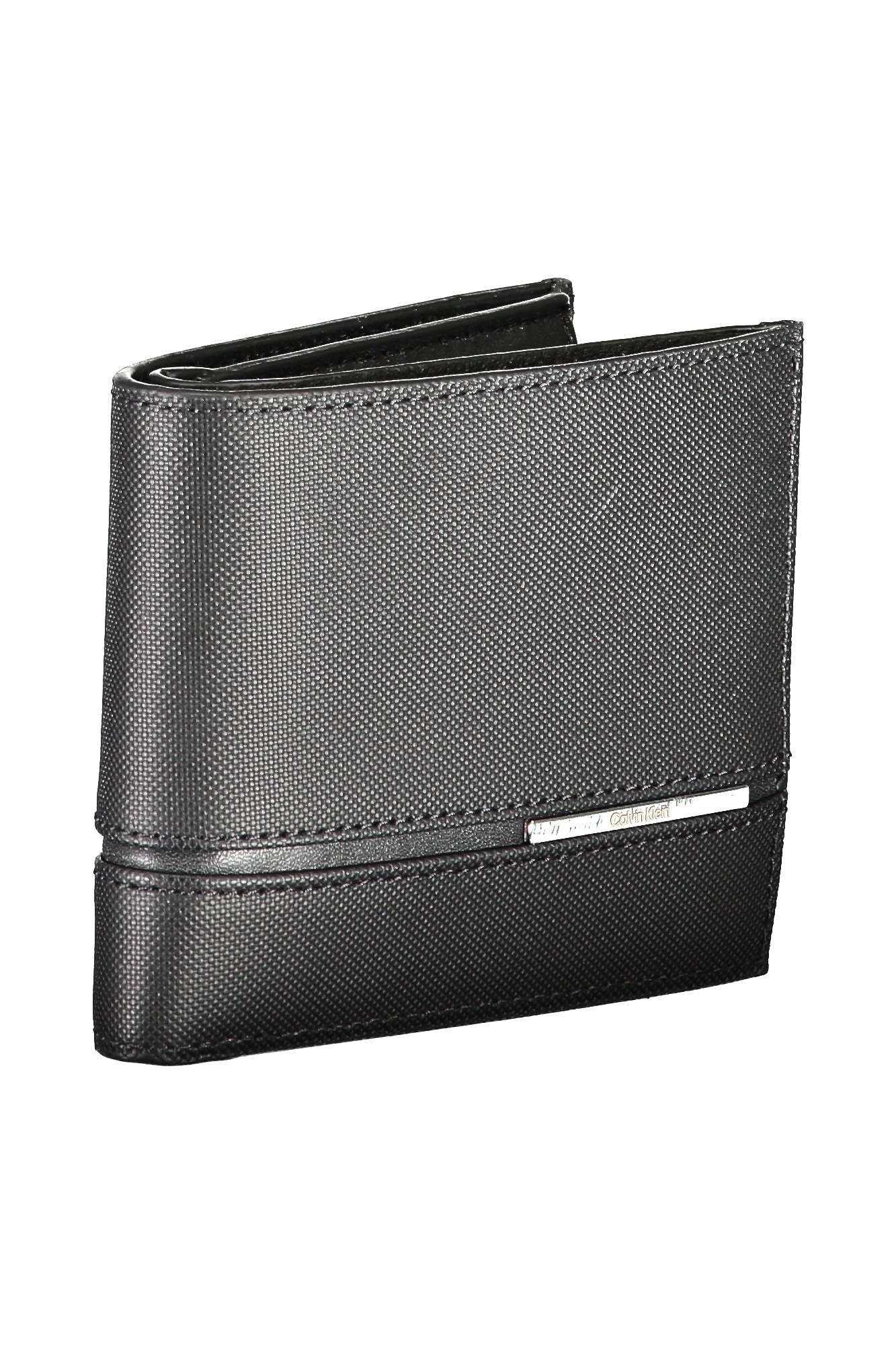 Calvin Klein Black Leather Men Wallet - Arichezz.store