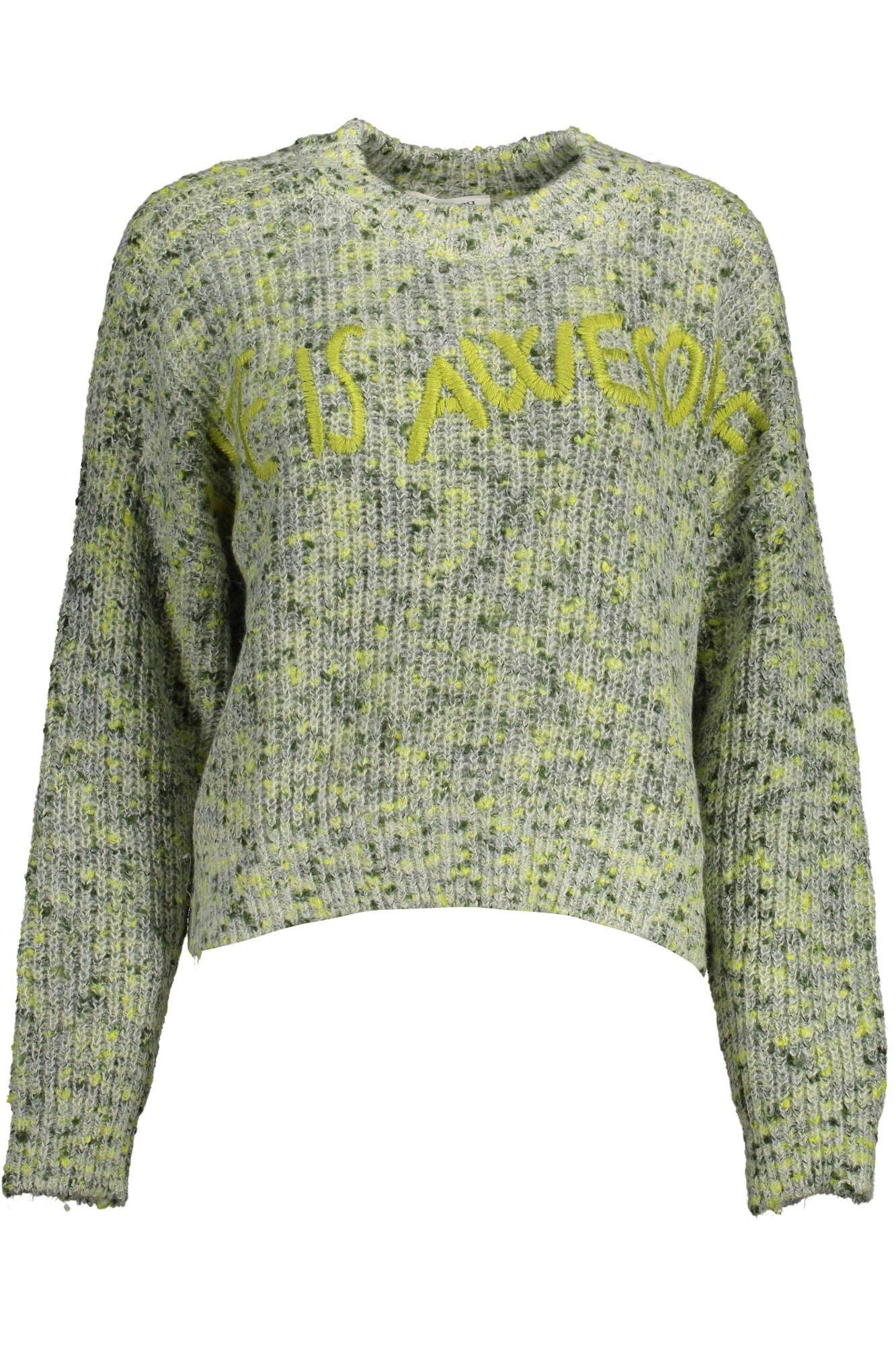 Desigual Green Acrylic Women Sweater - Arichezz.store