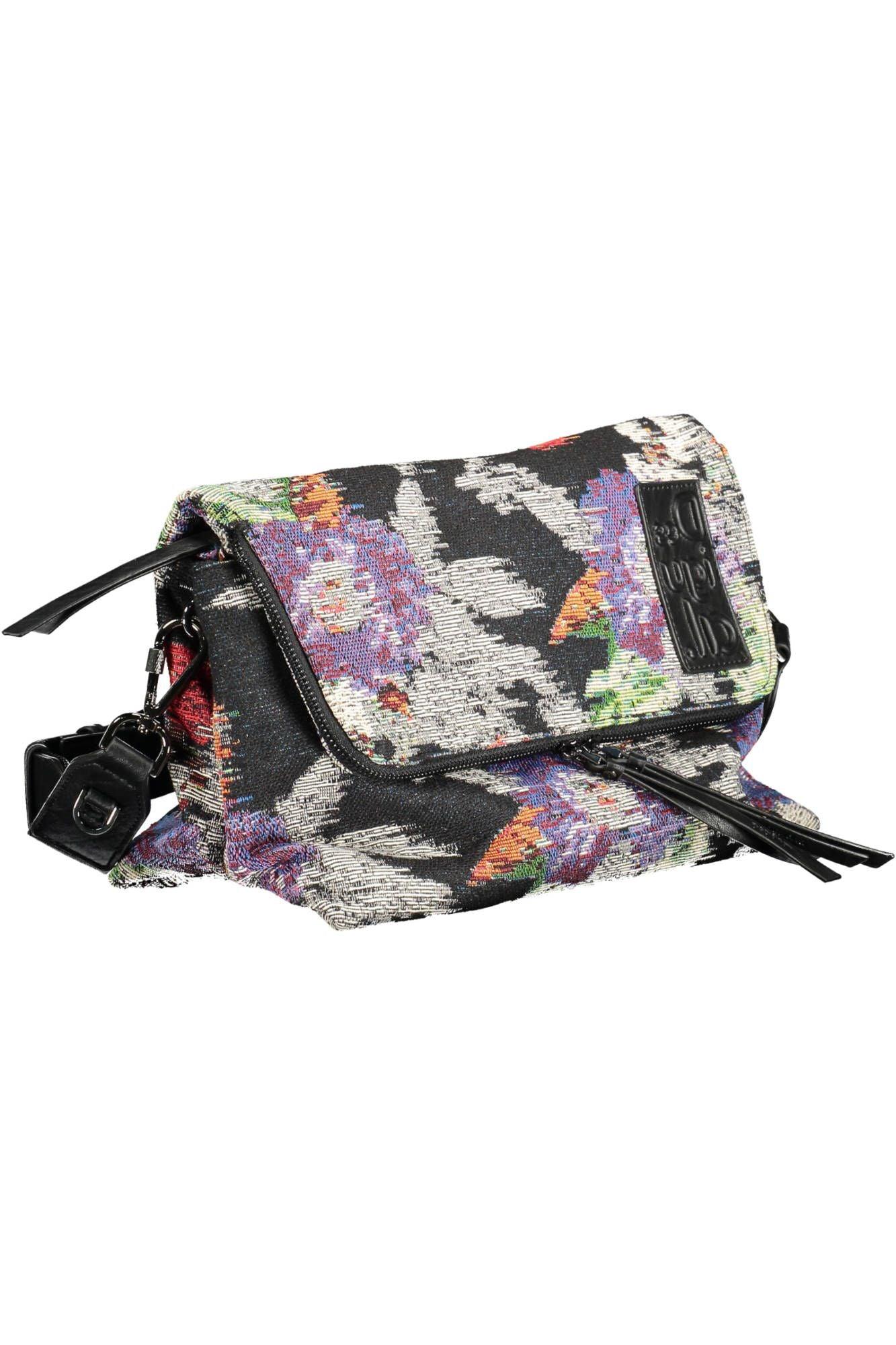 Desigual Black Polyester Women Handbag - Arichezz.store