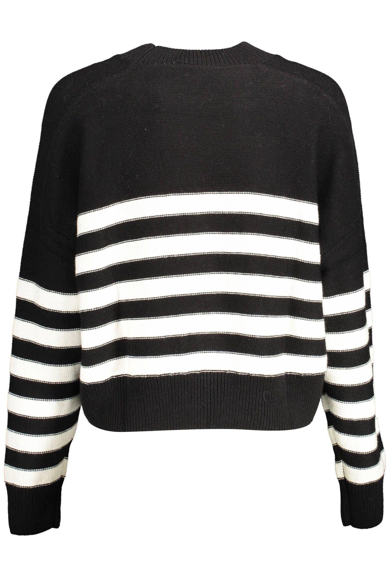 Desigual Black Cotton Women Sweater - Arichezz.store