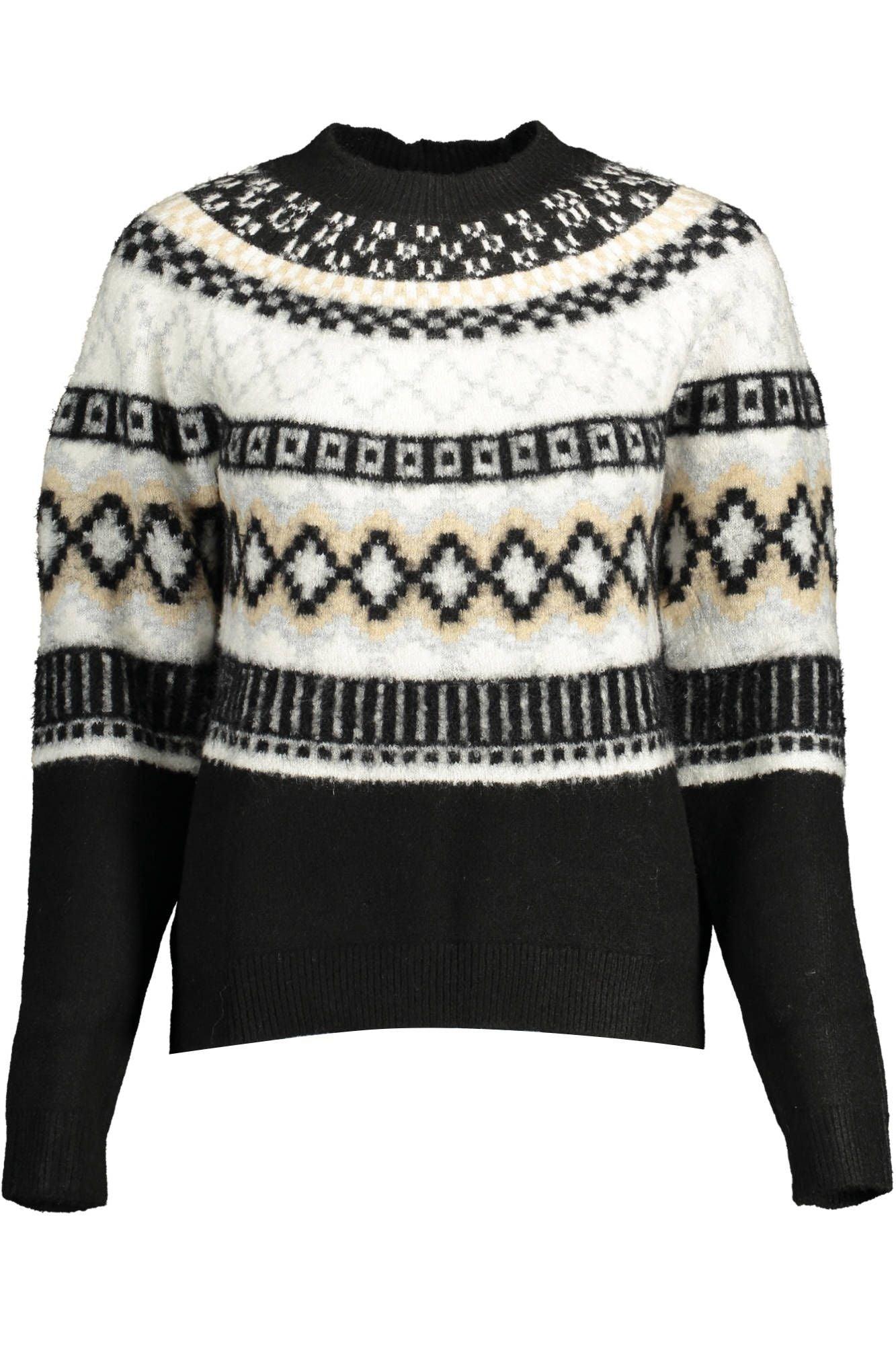 Desigual Black Polyester Women Sweater - Arichezz.store