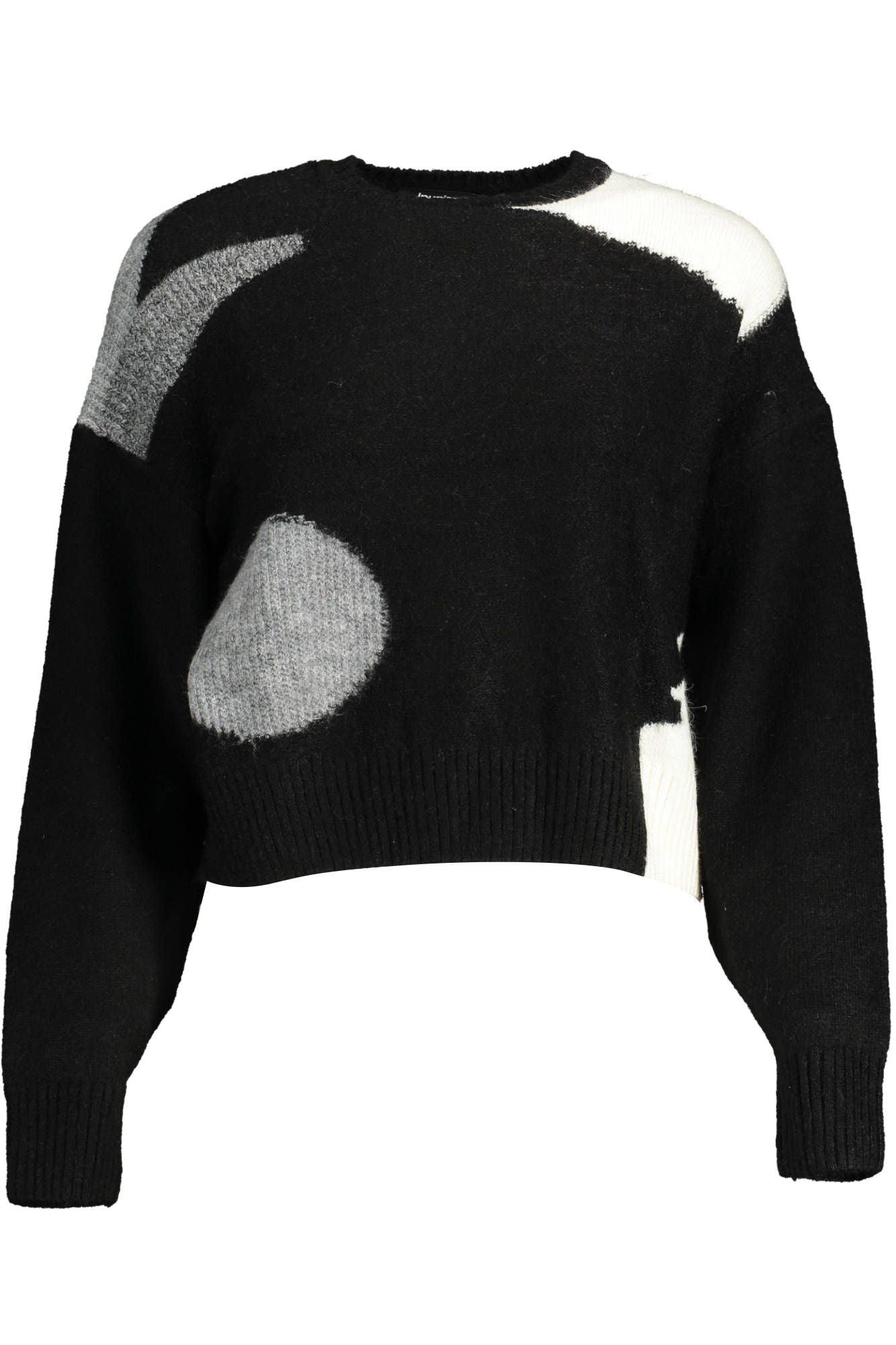 Desigual Black Acrylic Women Sweater - Arichezz.store