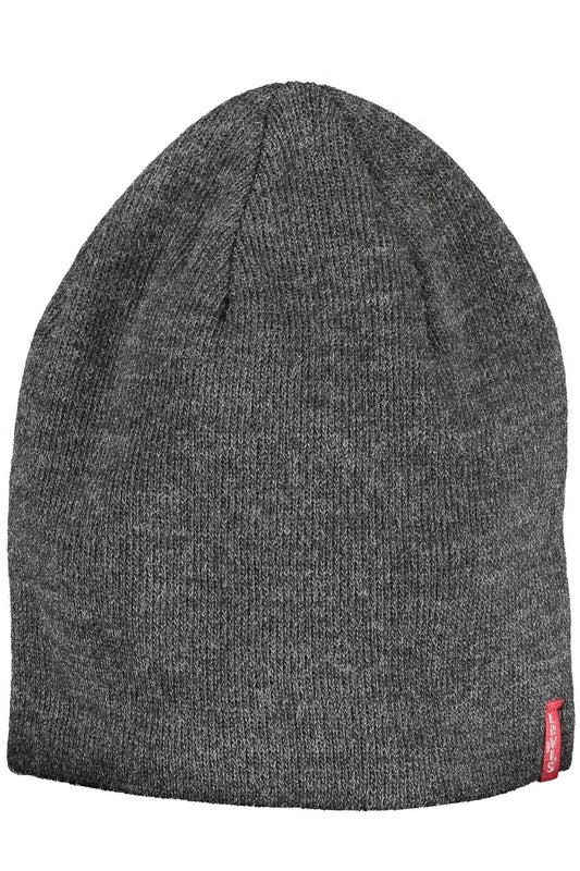 Levi's Gray Acrylic Men Cap - Arichezz.store