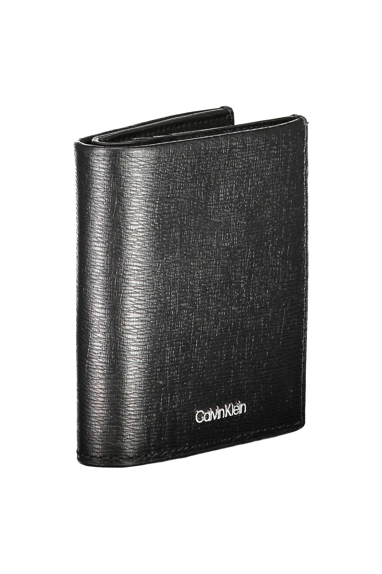 Calvin Klein Black Leather Men Wallet - Arichezz.store