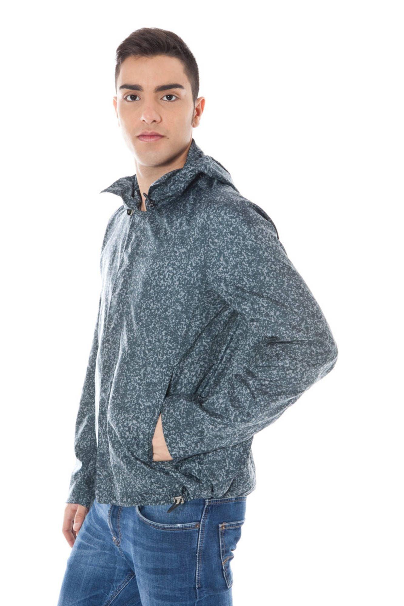 Calvin Klein Gray Polyamide Men Jacket - Arichezz.store