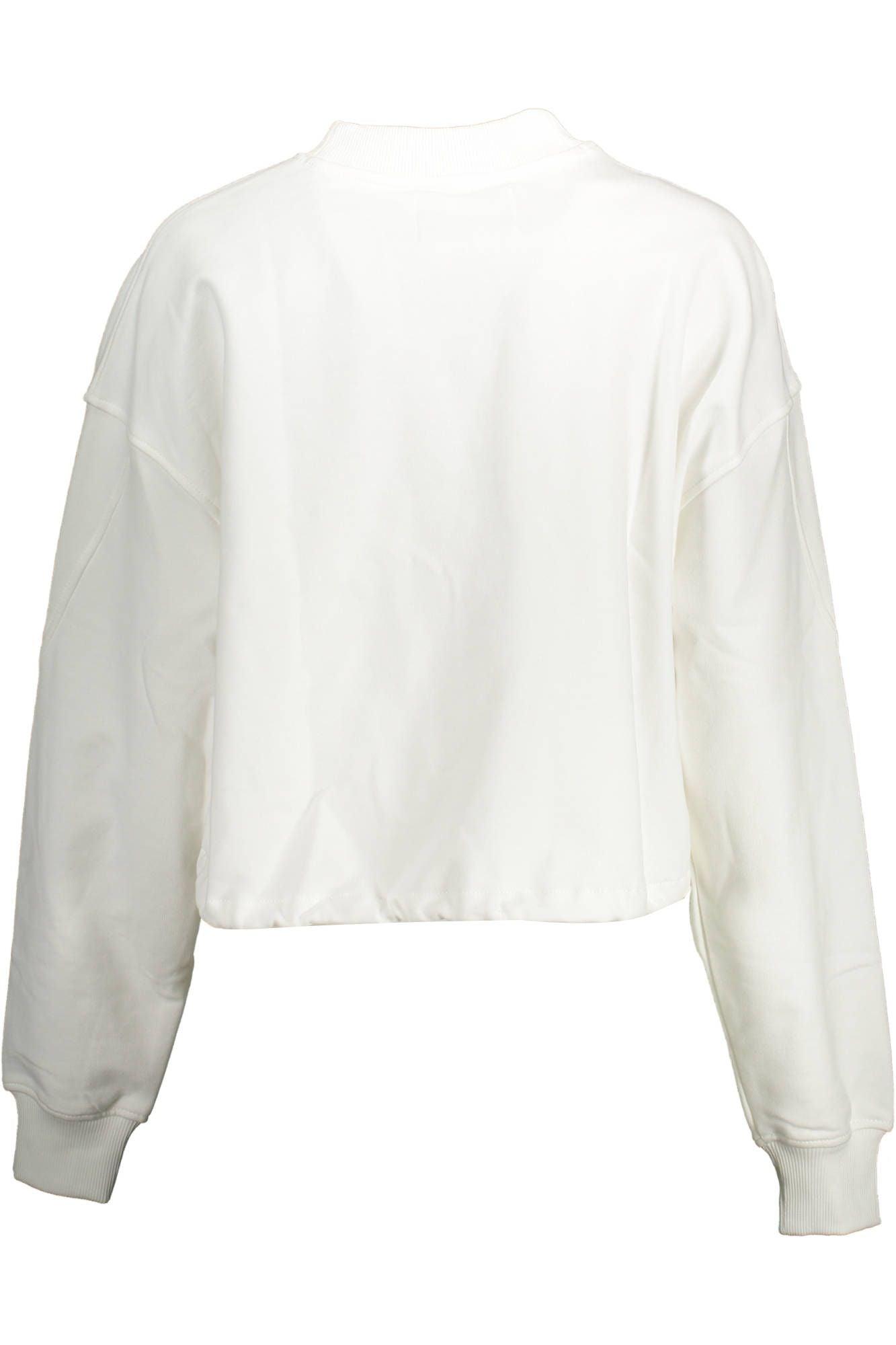 Calvin Klein White Cotton Women Sweater - Arichezz.store