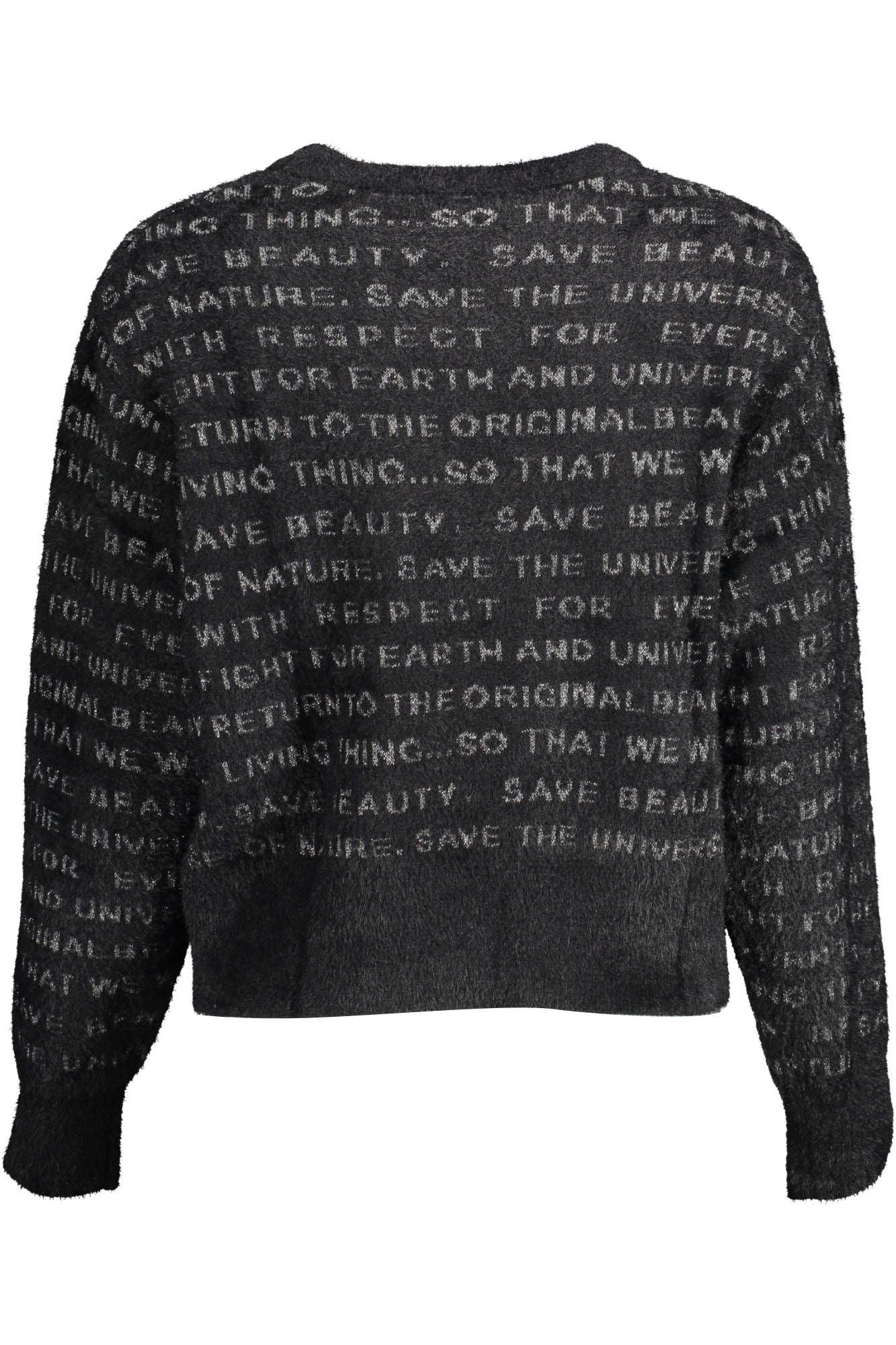 Desigual Black Polyamide Women Sweater - Arichezz.store