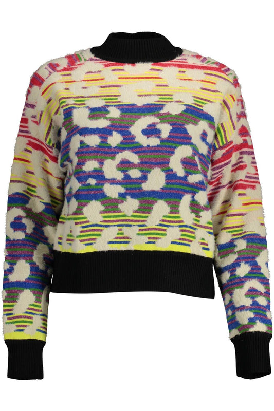 Desigual Blue Polyamide Women Sweater - Arichezz.store