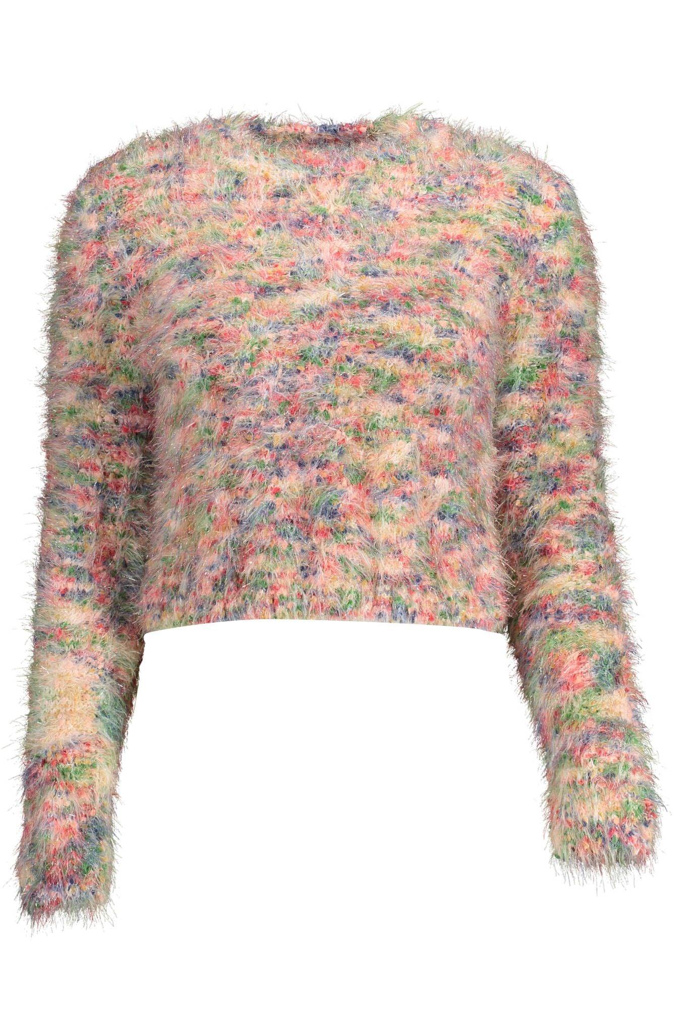 Desigual Pink Polyamide Women Sweater - Arichezz.store