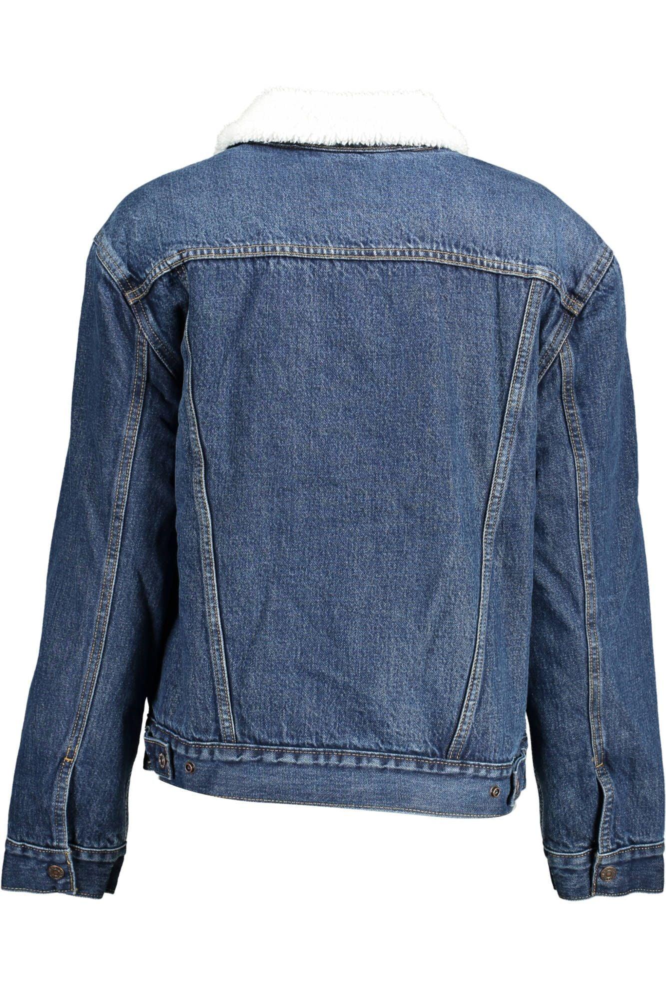 Levi's Blue Cotton Women Jacket - Arichezz.store