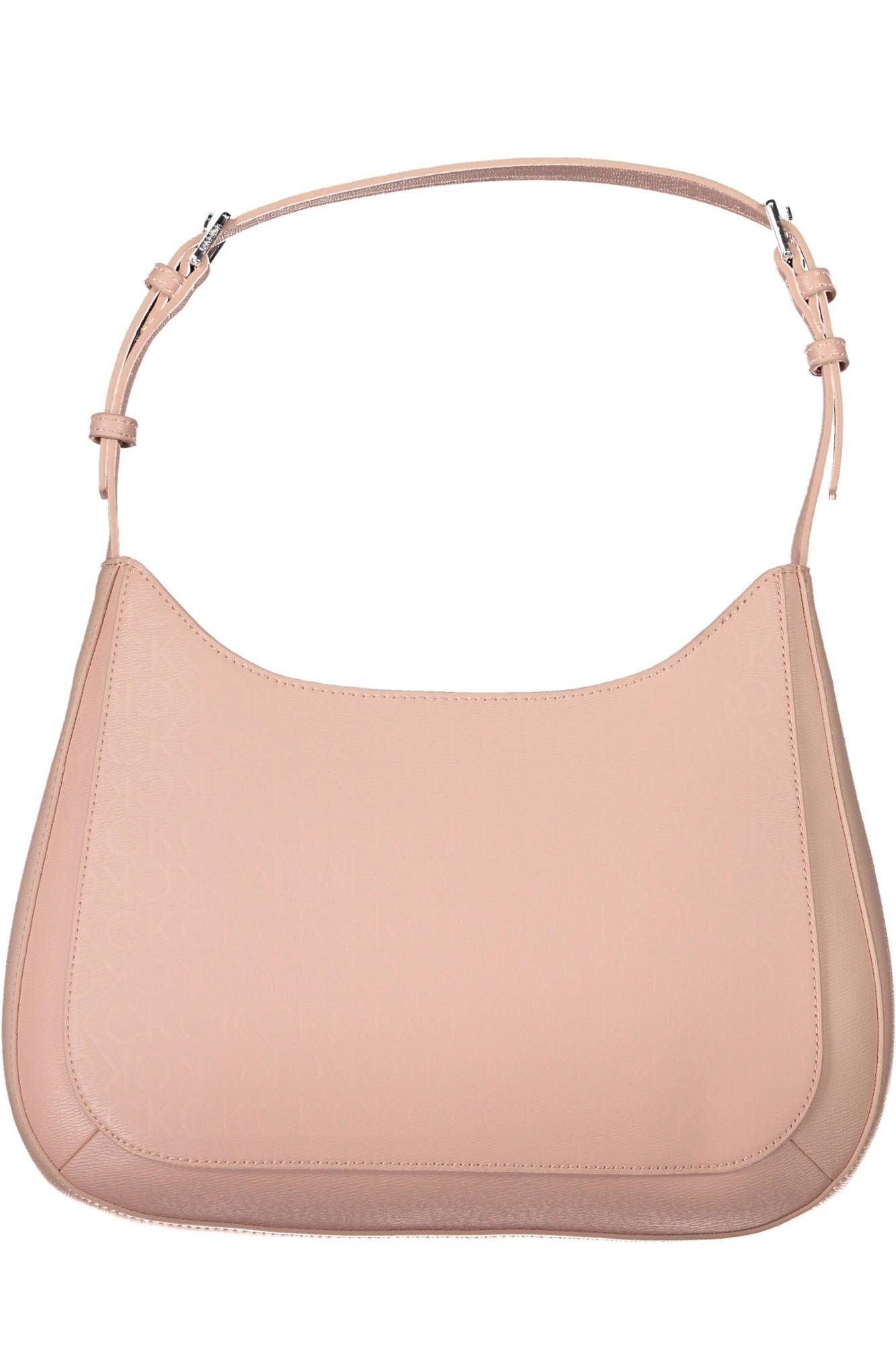 Calvin Klein Pink Polyester Women Handbag - Arichezz.store