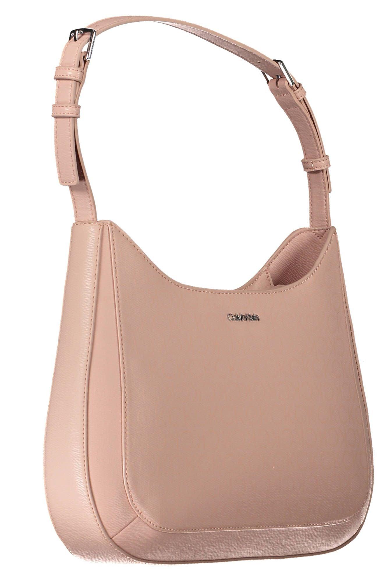 Calvin Klein Pink Polyester Women Handbag - Arichezz.store