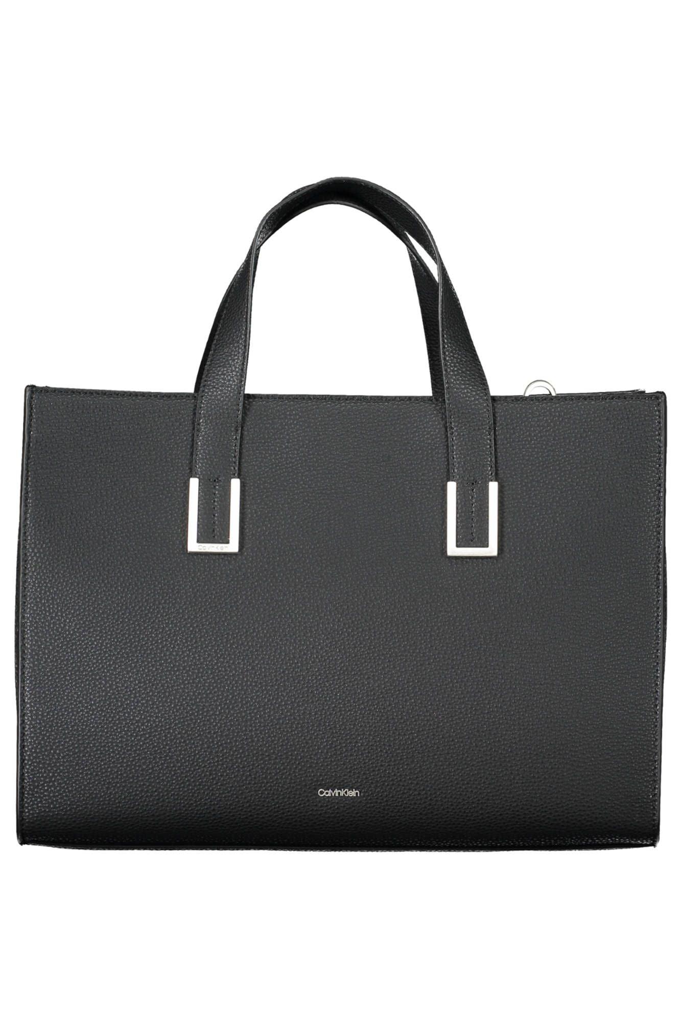 Calvin Klein Black Recycled Polyester Handbag for Women - Arichezz.store