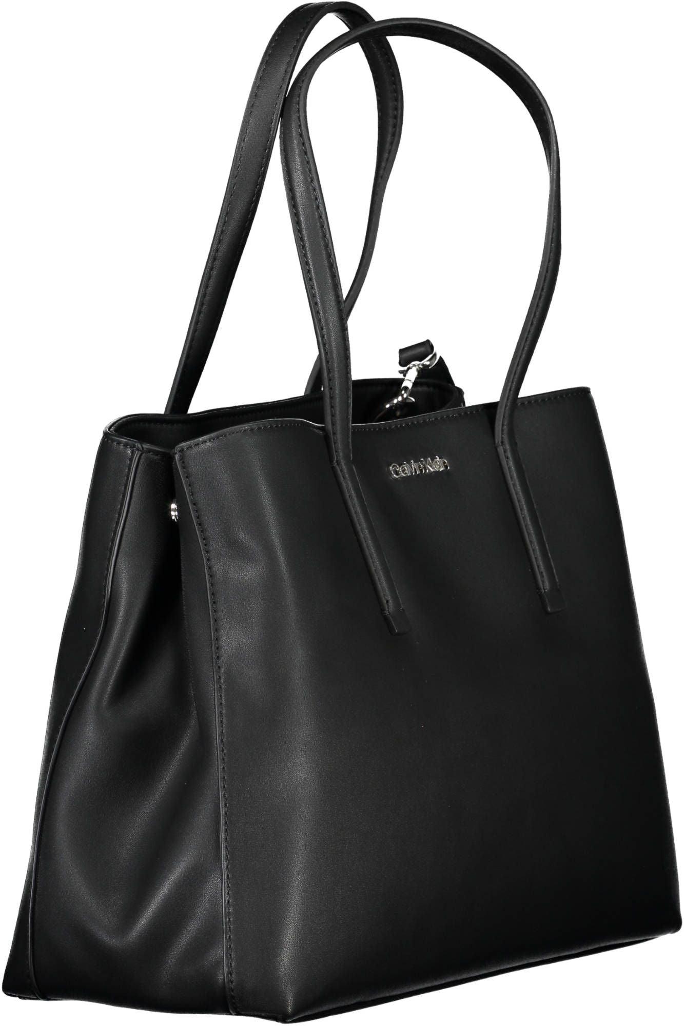 Calvin Klein Black Polyester Women Handbag - Arichezz.store