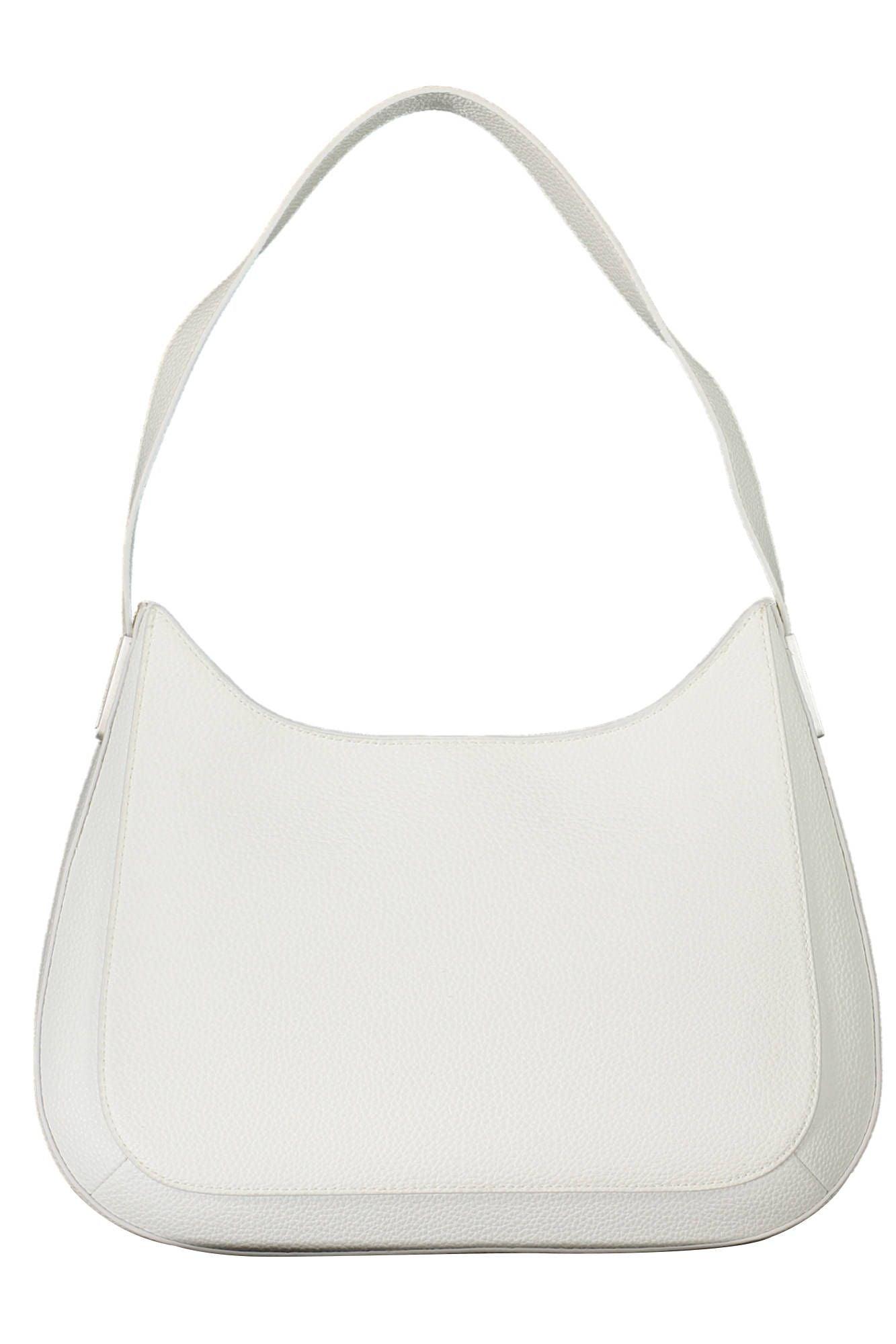 Calvin Klein White Polyester Women's Handbag - Arichezz.store