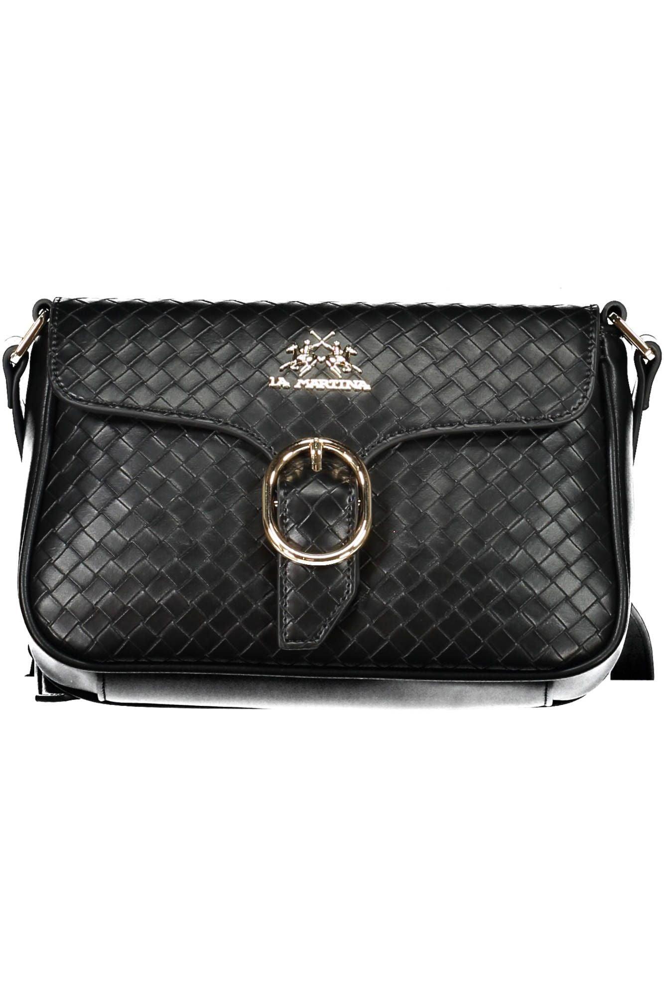 La Martina Black Polyethylene Women's Handbag - Arichezz.store