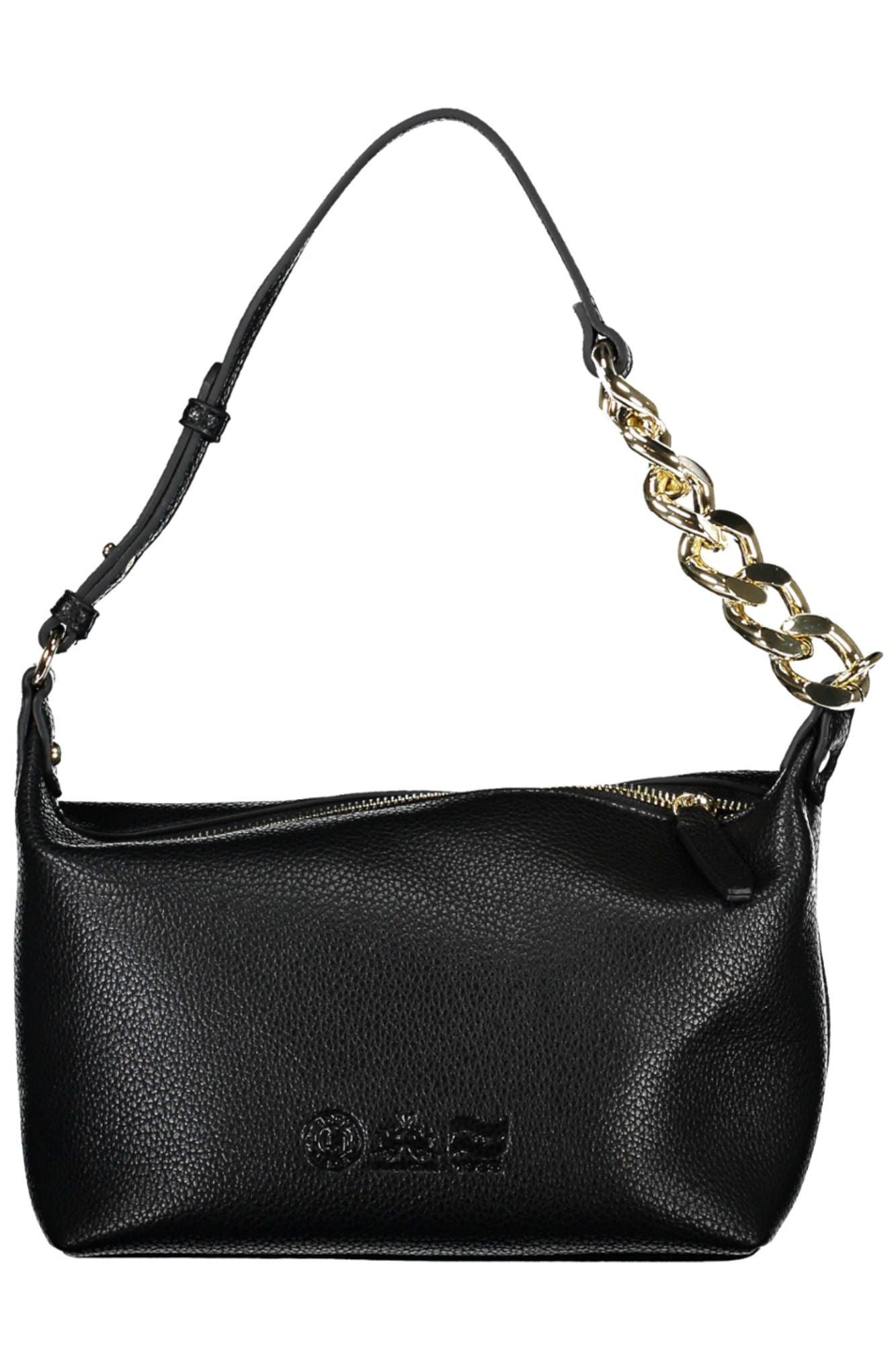 La Martina Black Polyethylene Women's Handbag - Arichezz.store