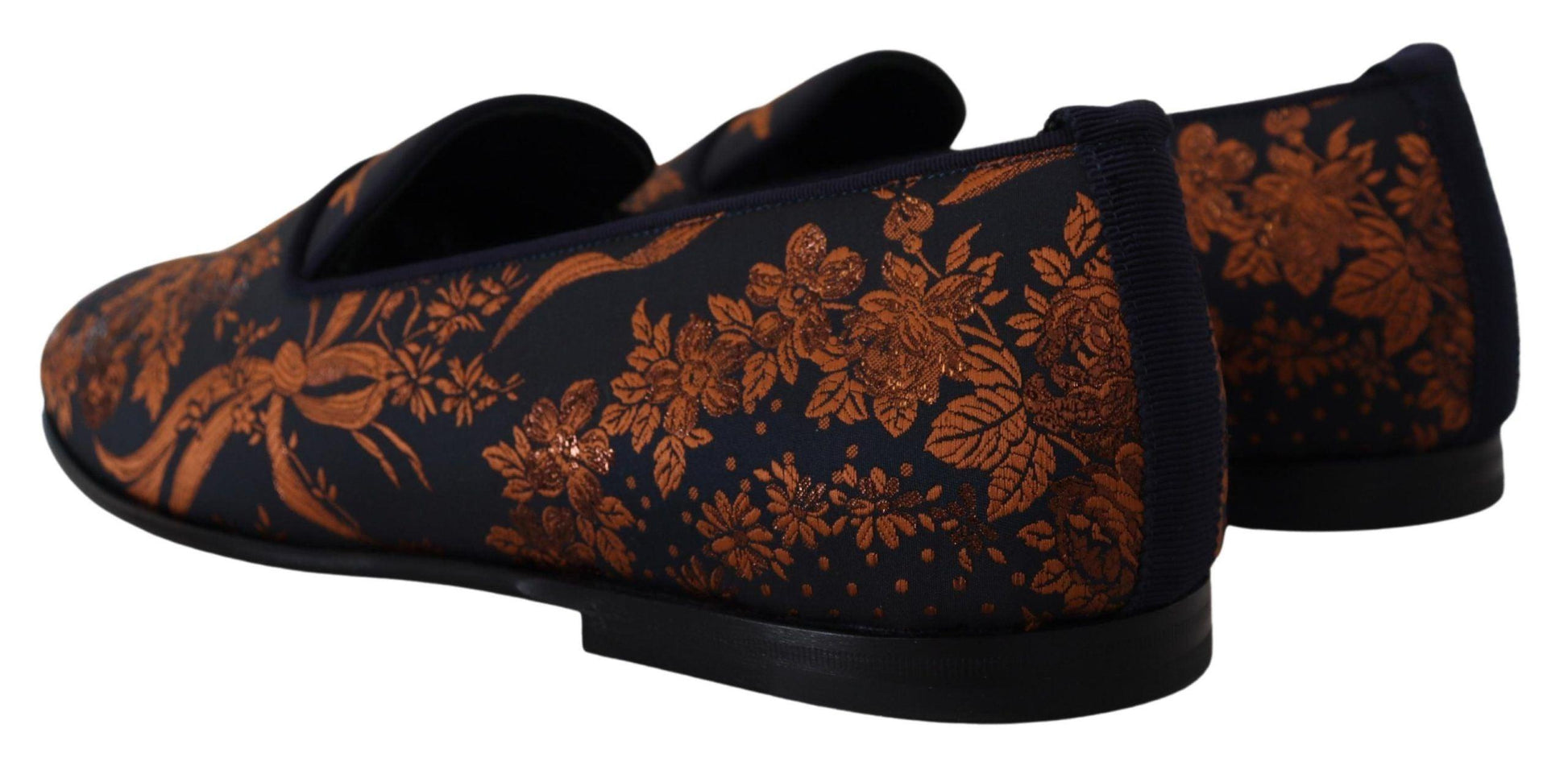 Dolce & Gabbana Elegant Floral Slip-On Loafers - Arichezz.store