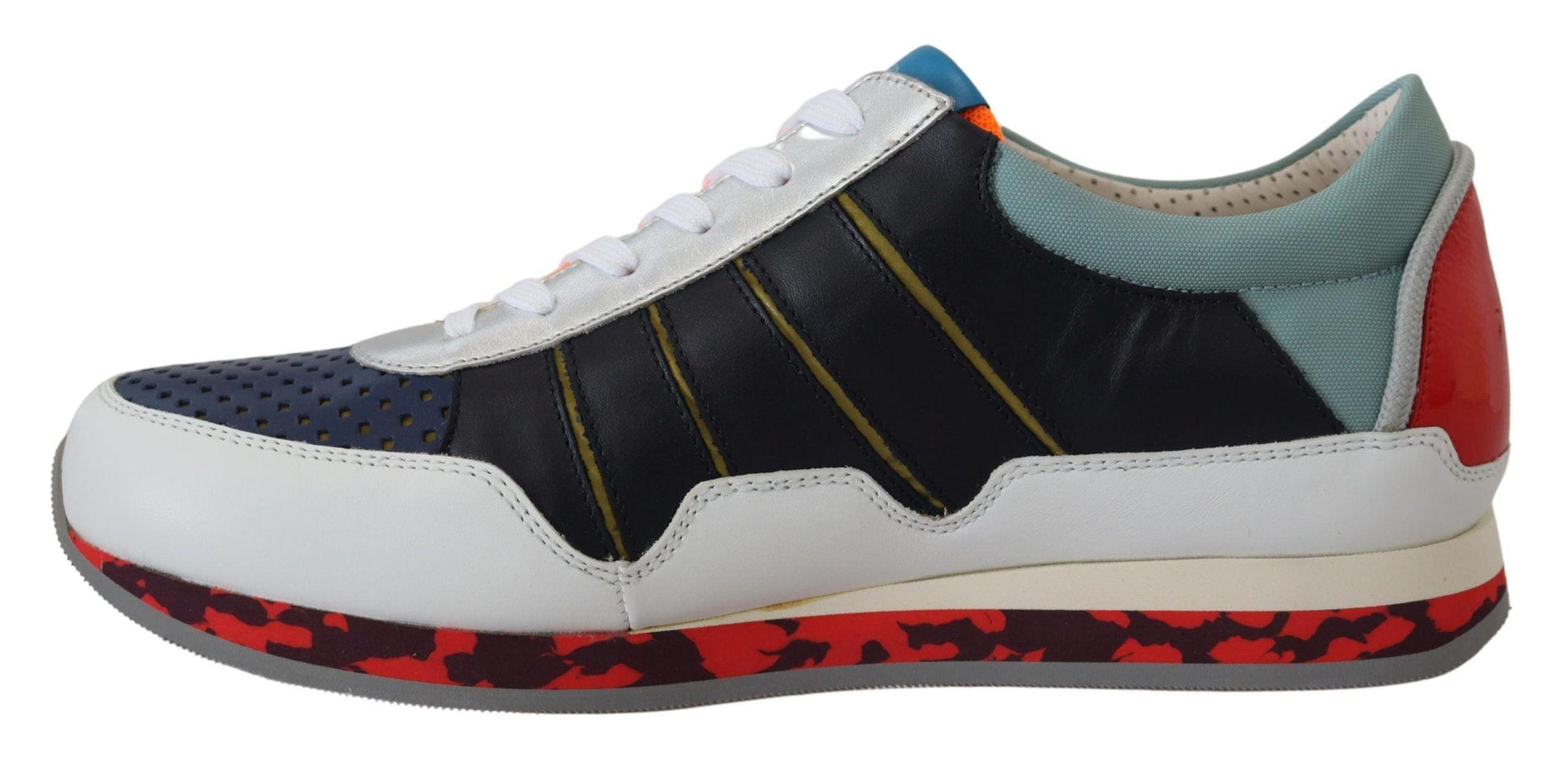 Dolce & Gabbana Elegant Multicolor Low Top Sneakers - Arichezz.store