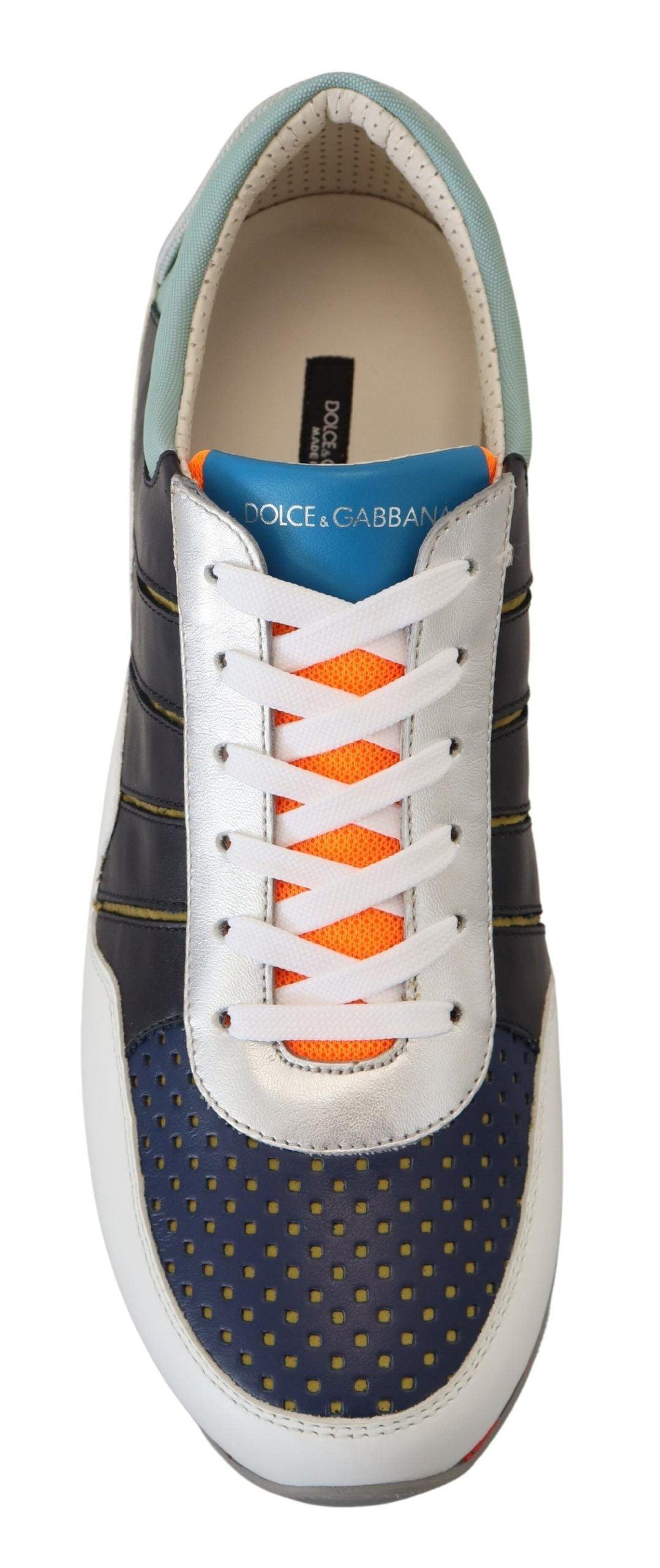 Dolce & Gabbana Elegant Multicolor Low Top Sneakers - Arichezz.store