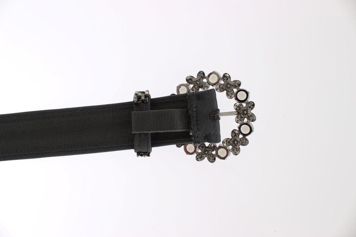 Dolce & Gabbana Embellished Sequined Wide Waist Belt - Arichezz.store