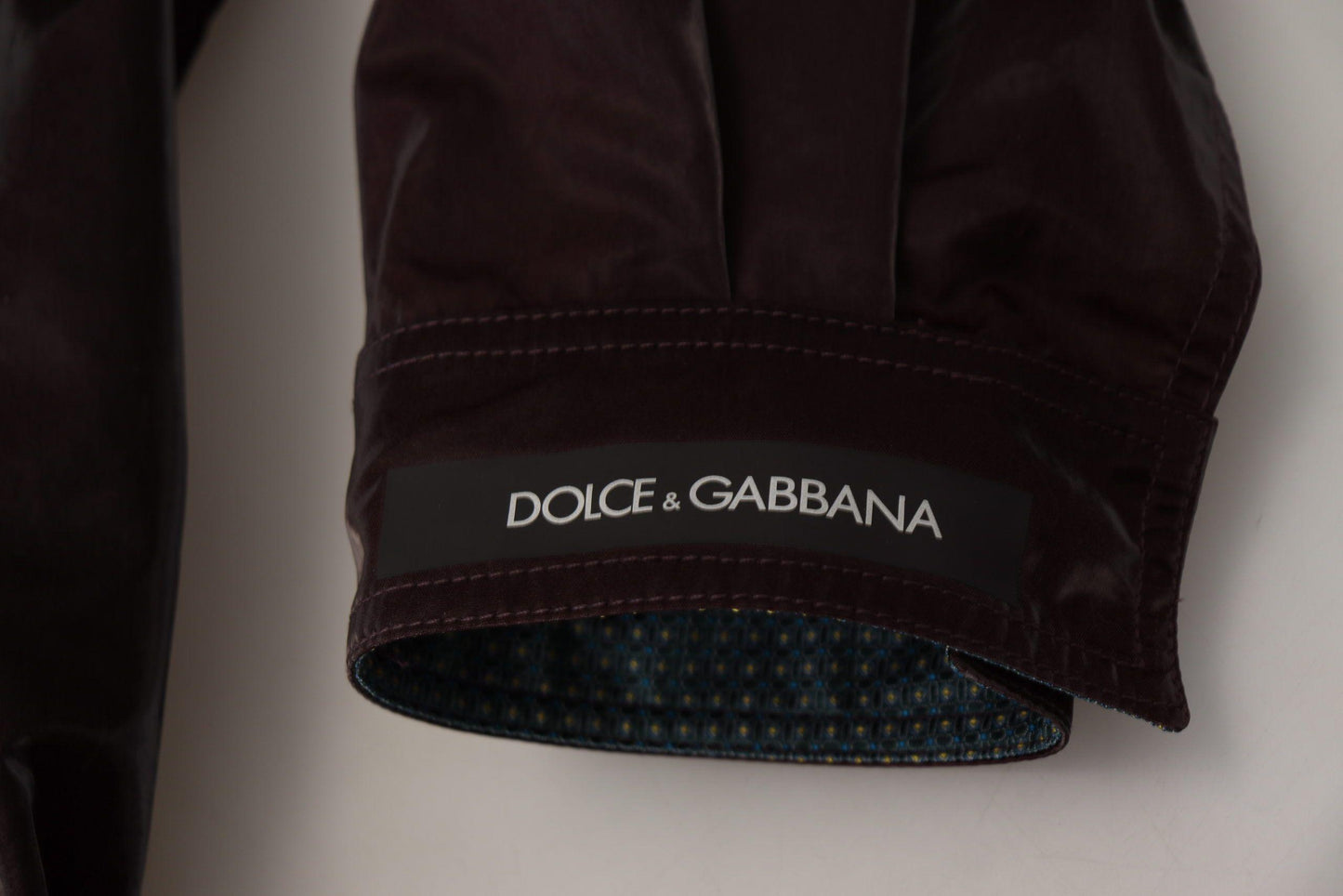 Dolce & Gabbana Elegant Bordeaux Collared Jacket - Arichezz.store