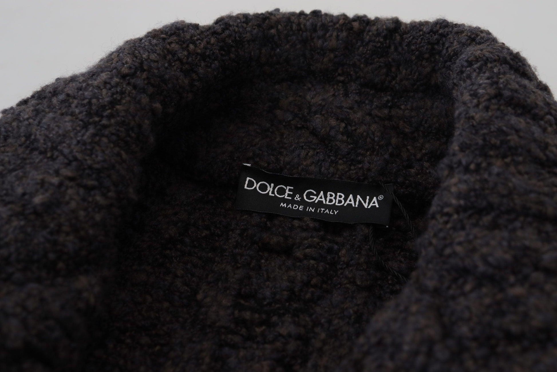 Dolce & Gabbana Elegant Double-Breasted Wool-Cashmere Coat - Arichezz.store