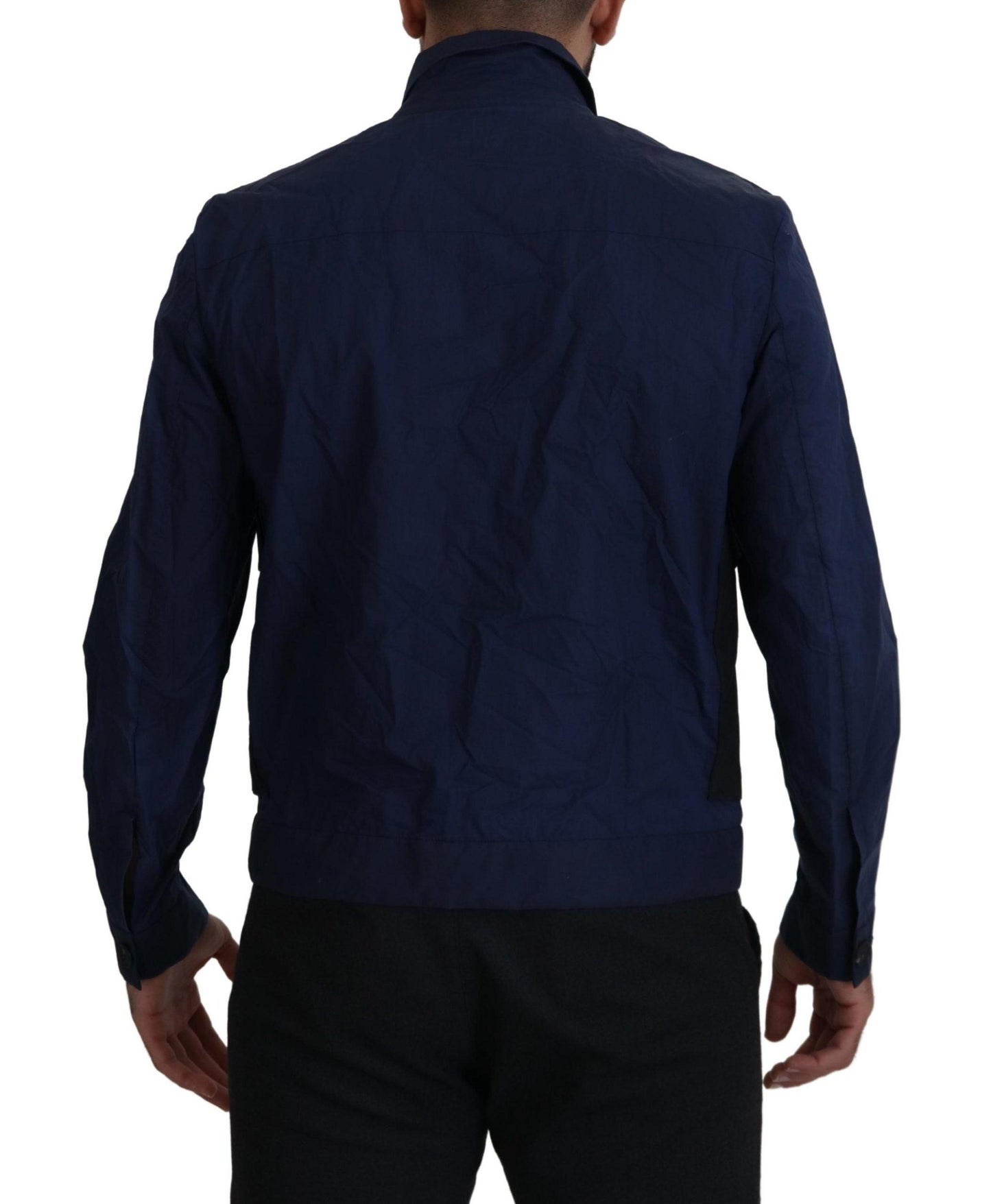 Dsquared² Svelte Dark Blue Cotton Shirt - Arichezz.store