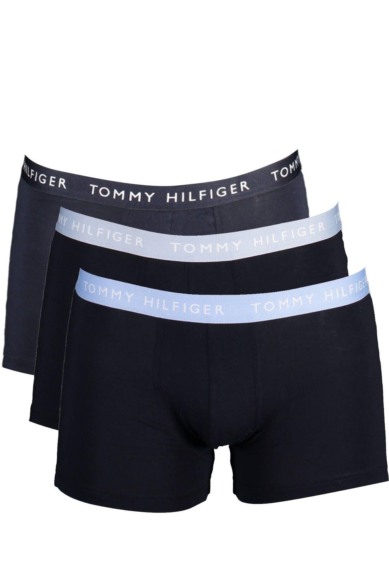 Tommy Hilfiger Black Cotton Men Trunk - Arichezz.store