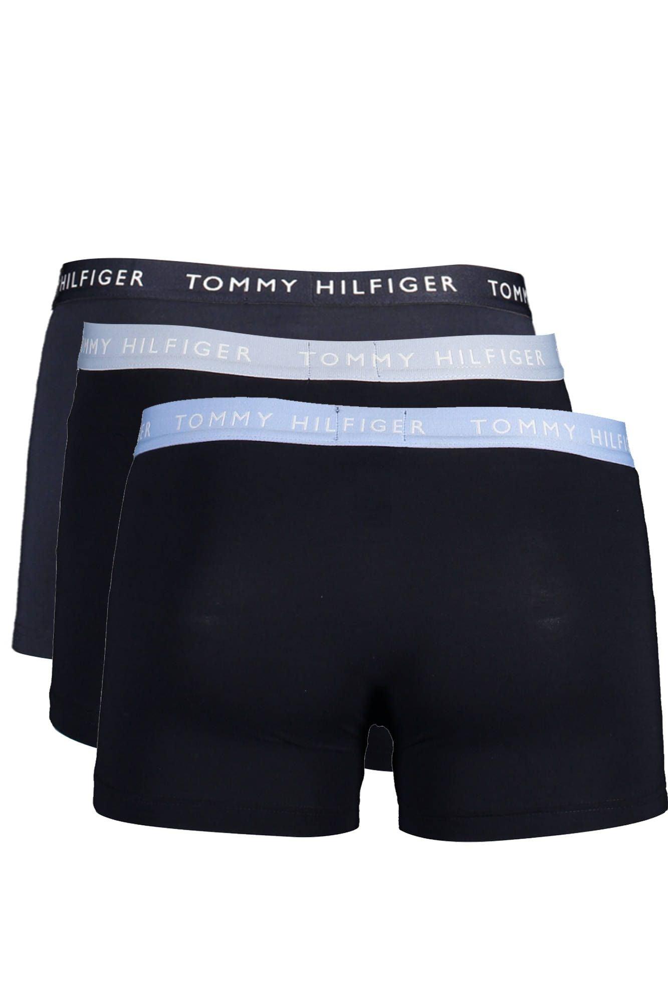 Tommy Hilfiger Black Cotton Men Trunk - Arichezz.store