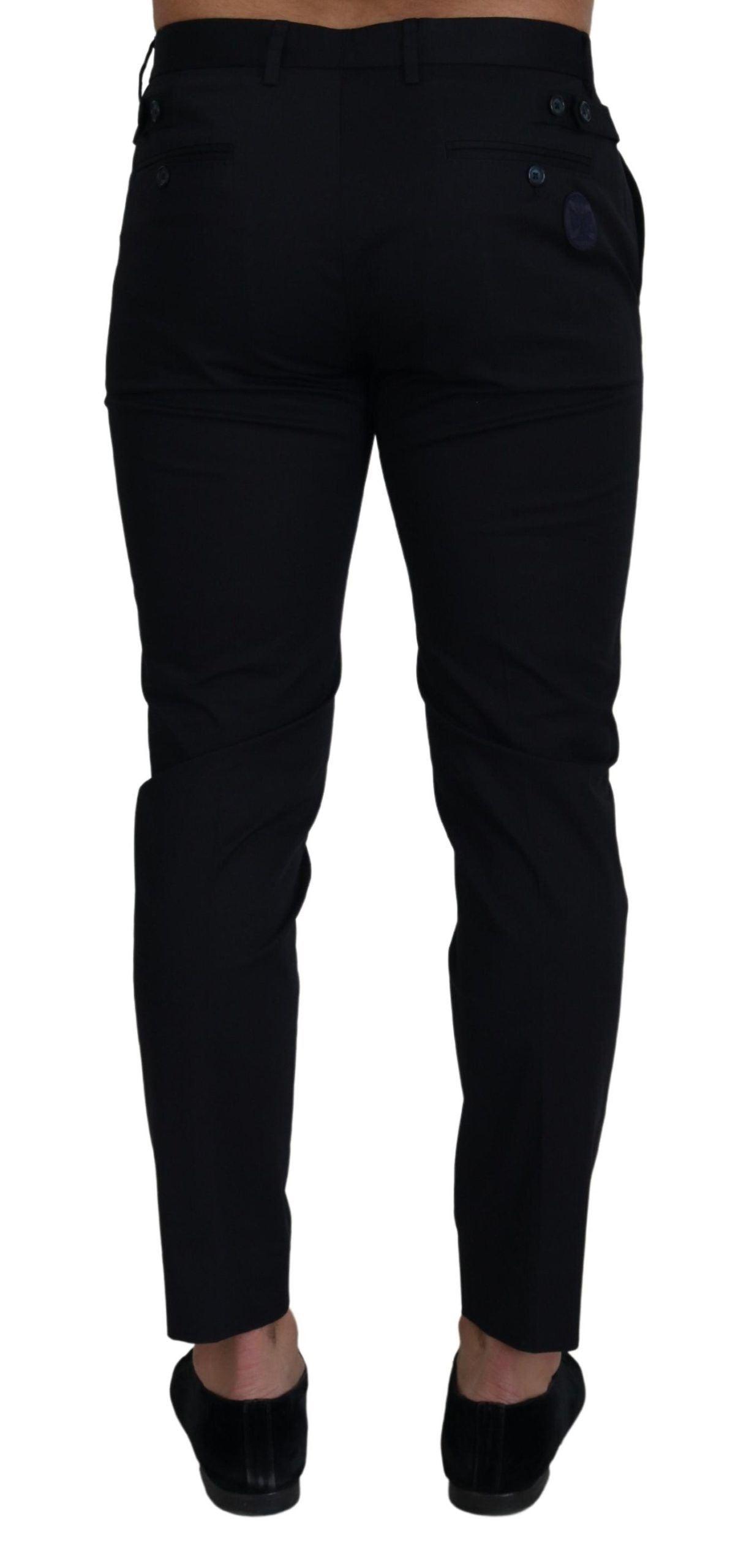 Dolce & Gabbana Elegant Slim Fit Chinos Dress Pants - Arichezz.store