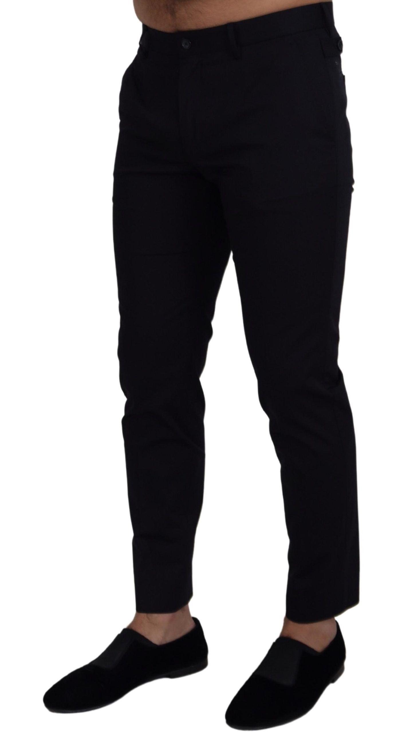 Dolce & Gabbana Elegant Slim Fit Chinos Dress Pants - Arichezz.store