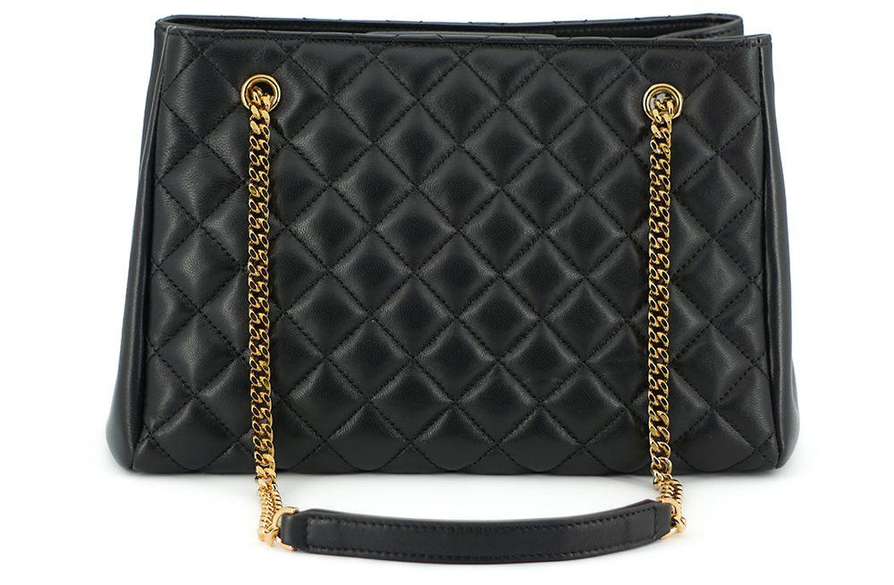 Versace Elegant Quilted Nappa Leather Tote Bag - Arichezz.store