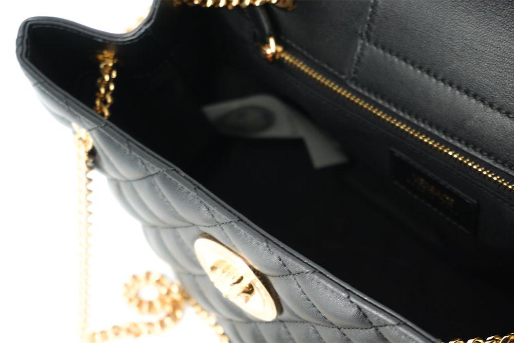 Versace Elegant Quilted Nappa Leather Tote Bag - Arichezz.store